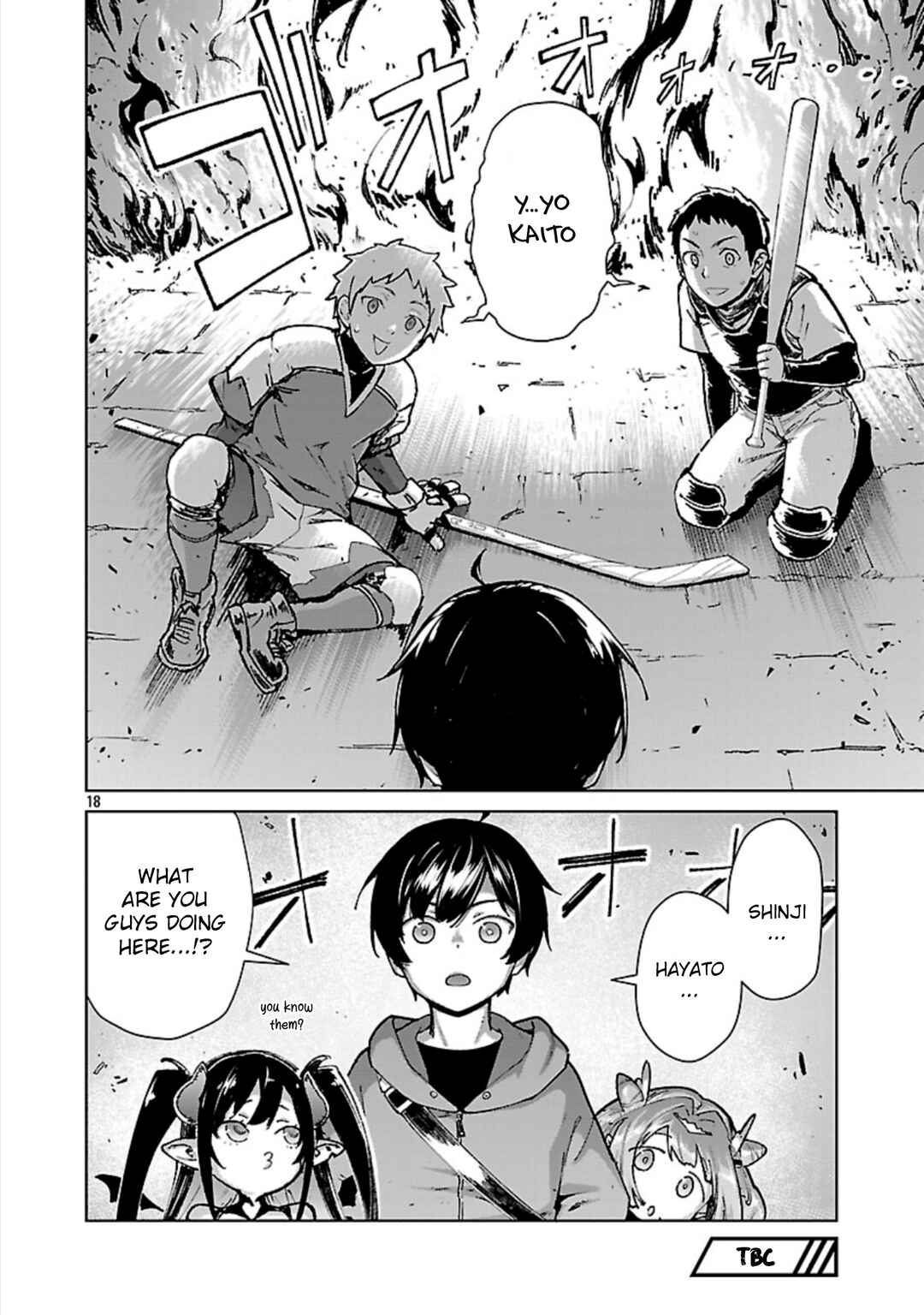 Page 19 Chapter 33 Mob kara Hajimaru Tansaku Eiyuutan