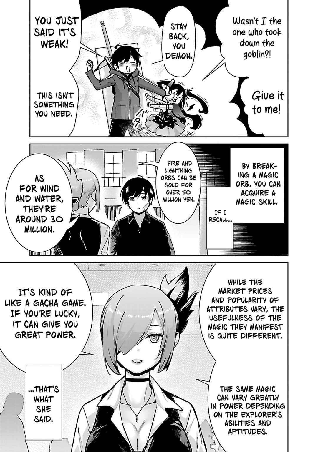 Page 4 Chapter 28 Mob kara Hajimaru Tansaku Eiyuutan