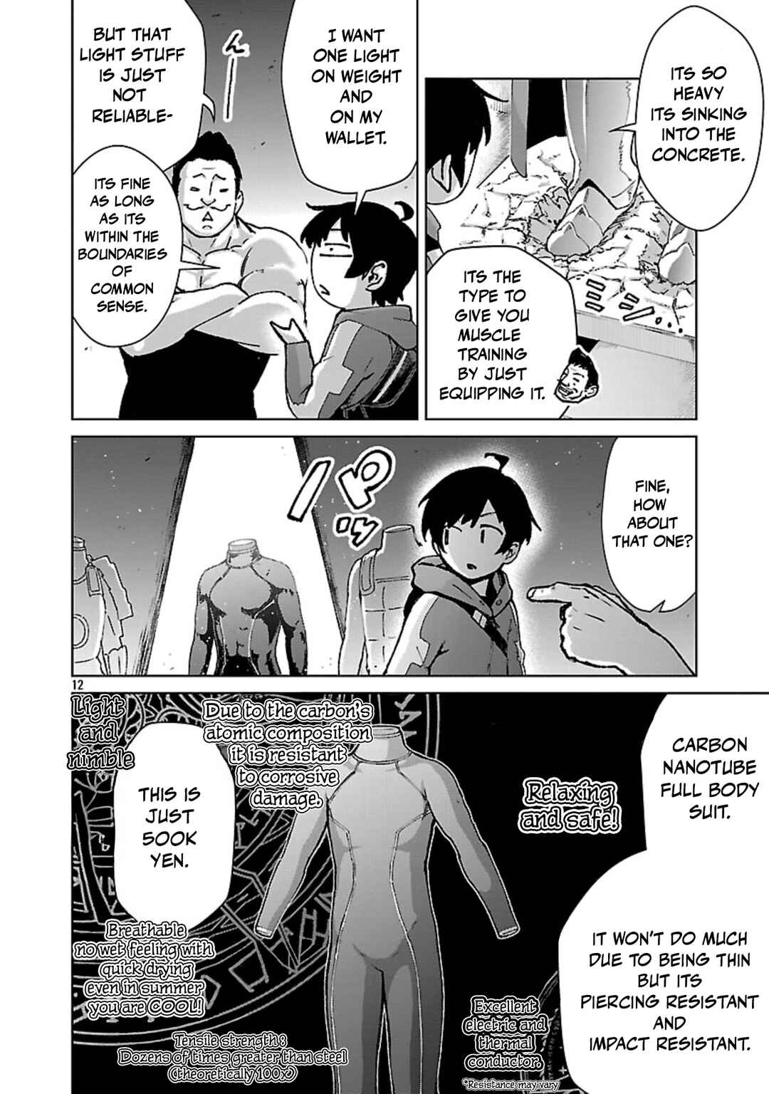 Page 13 Chapter 36 Mob kara Hajimaru Tansaku Eiyuutan