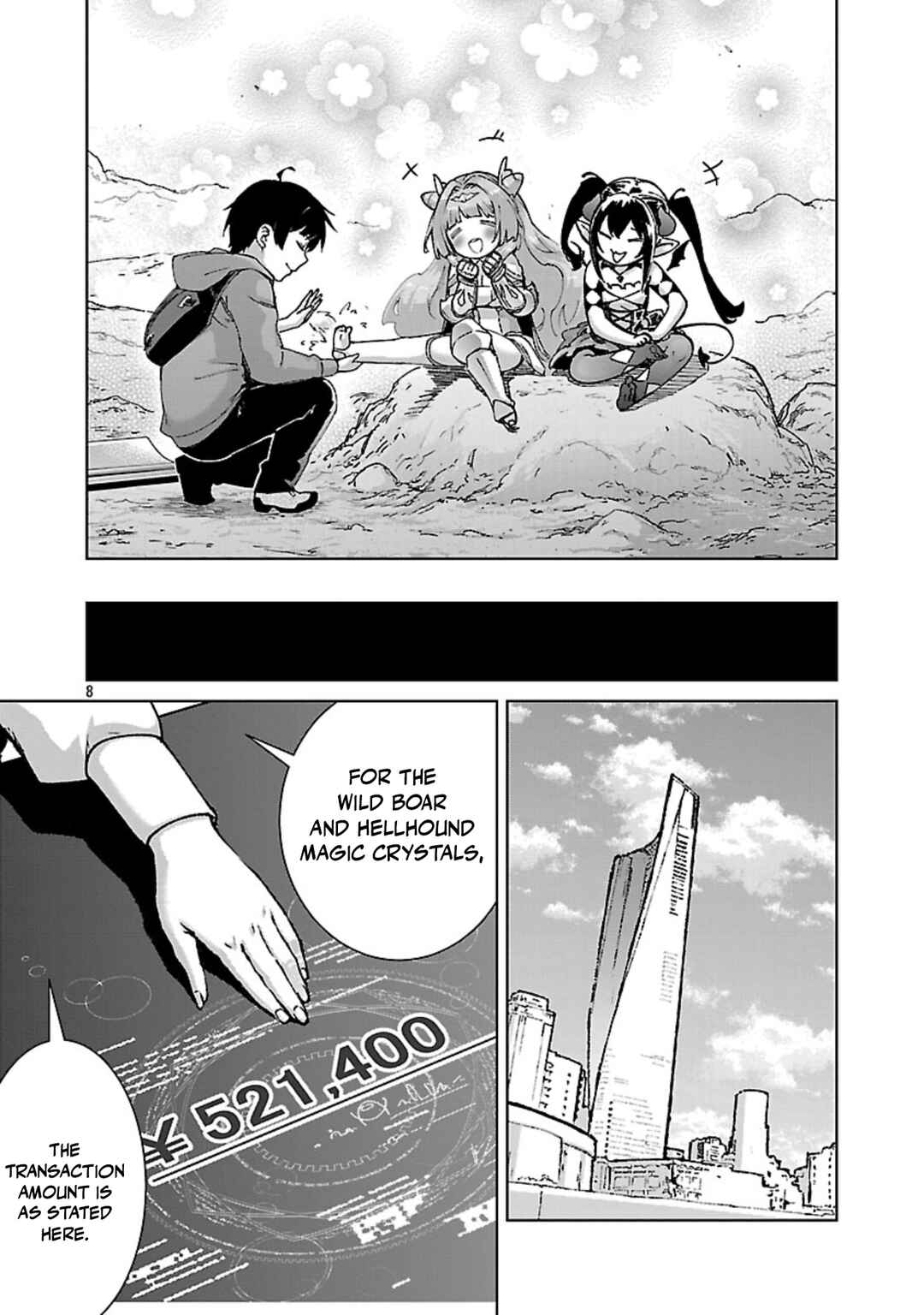 Page 9 Chapter 36 Mob kara Hajimaru Tansaku Eiyuutan