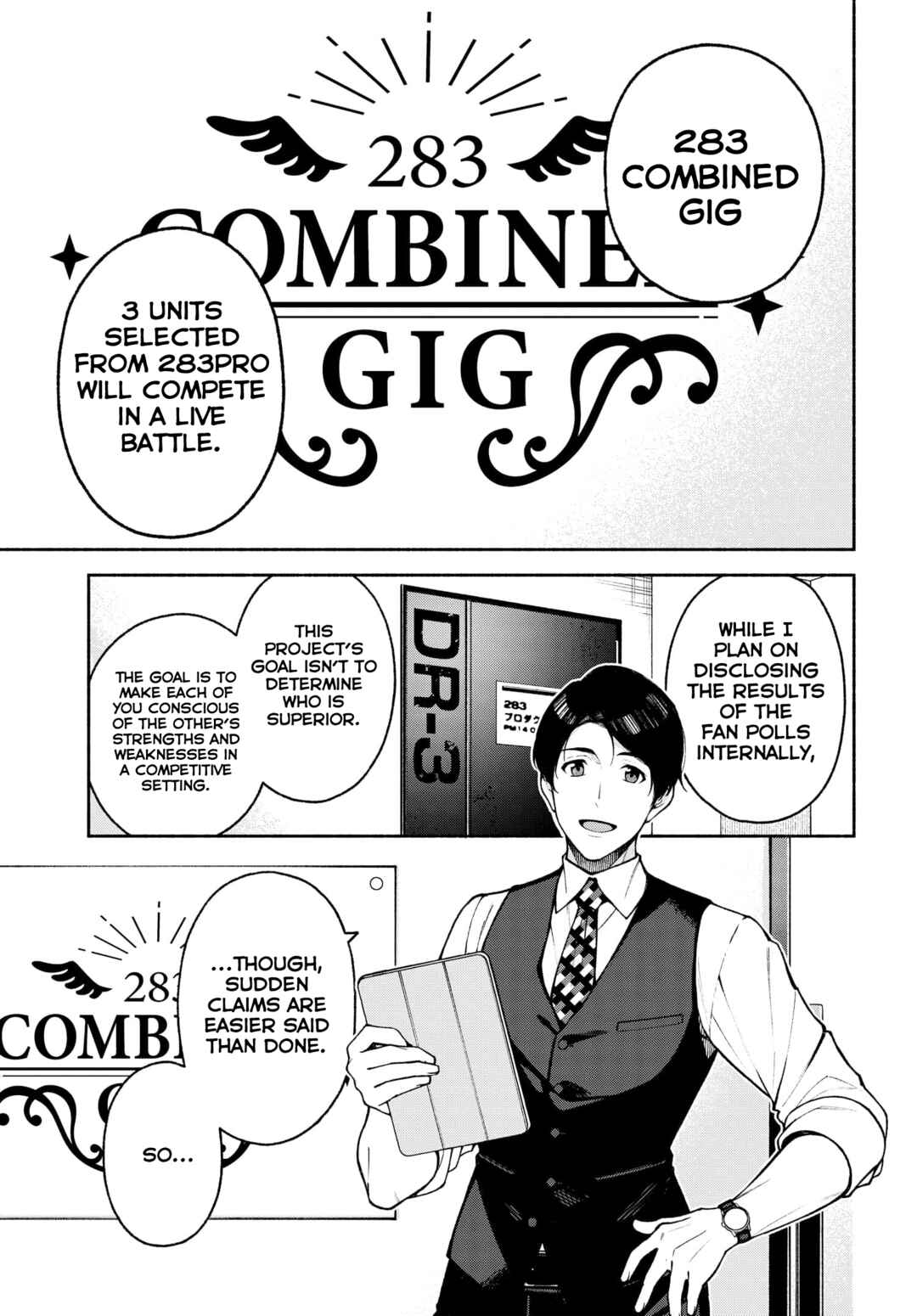 Page 1 Chapter 2 THE iDOLM@STER: Shiny Colors - Coherent Light