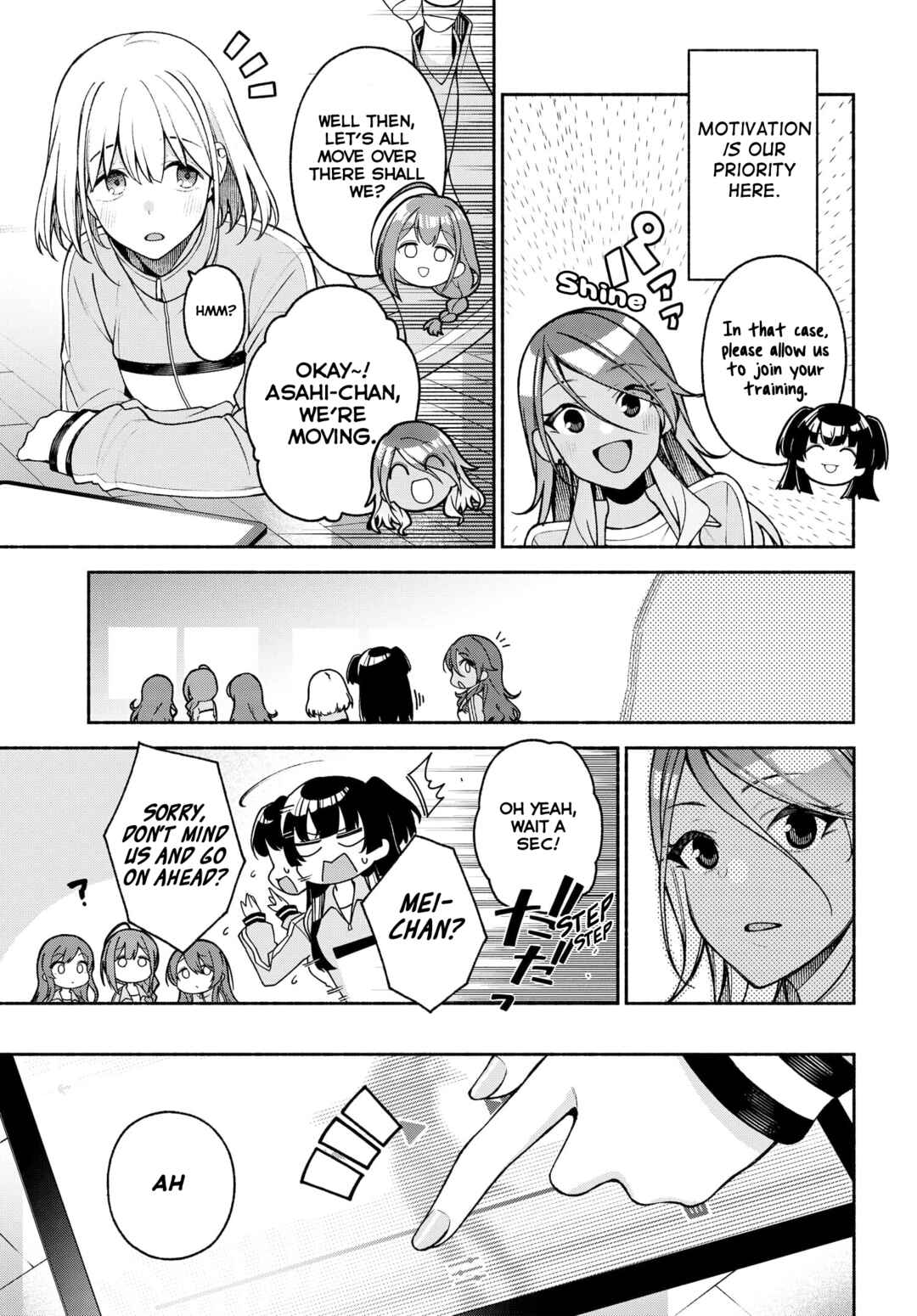 Page 8 Chapter 2 THE iDOLM@STER: Shiny Colors - Coherent Light