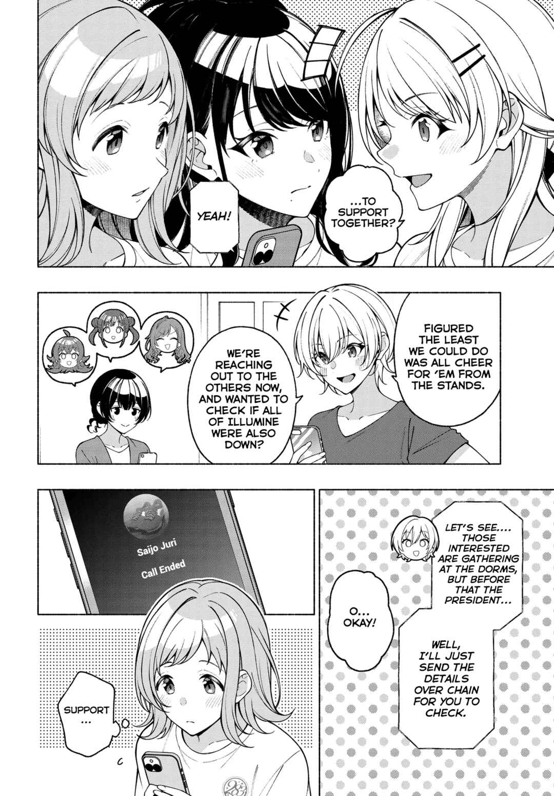 Page 1 Chapter 12.5 THE iDOLM@STER: Shiny Colors - Coherent Light