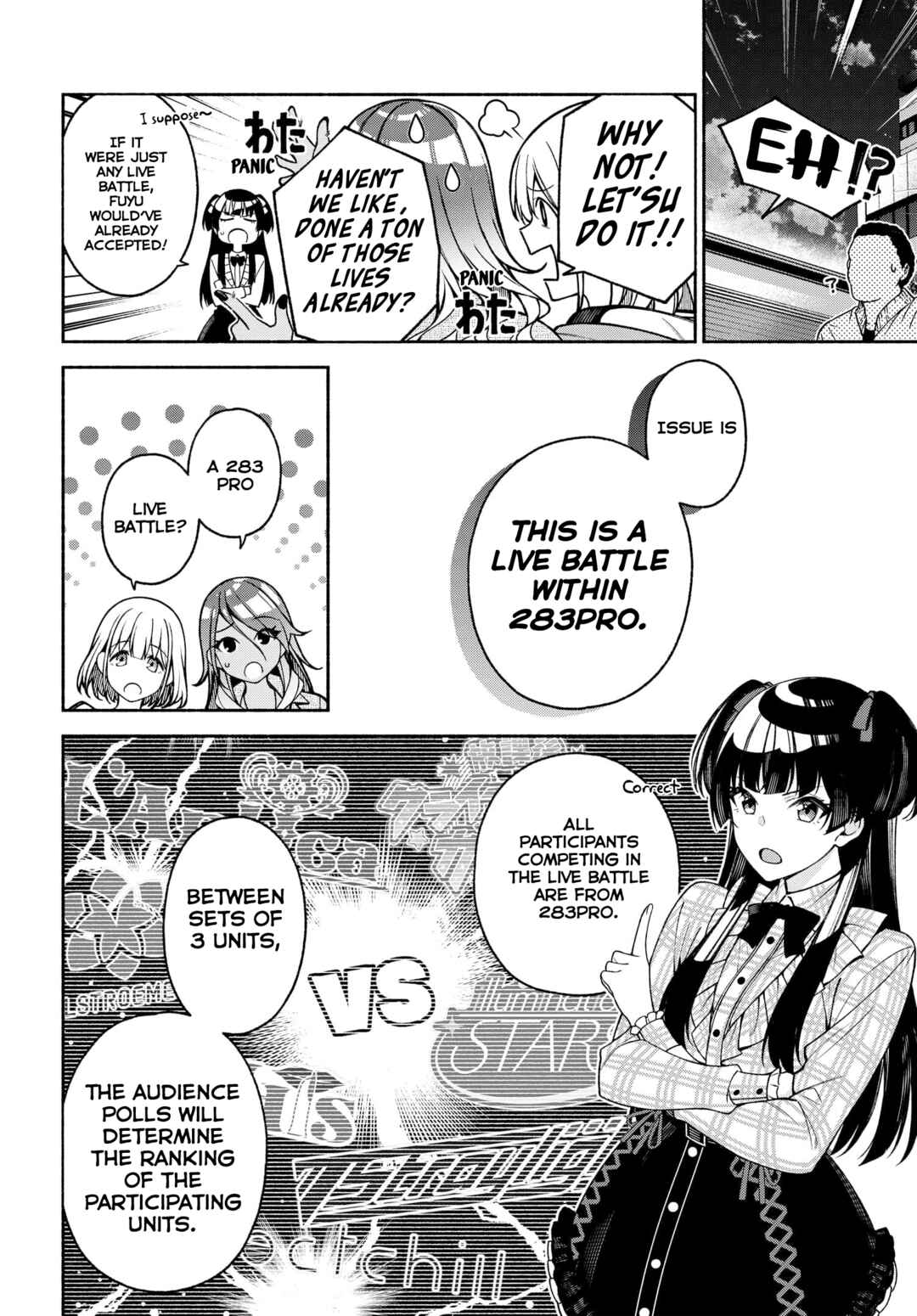 Page 8 Chapter 1.2 THE iDOLM@STER: Shiny Colors - Coherent Light