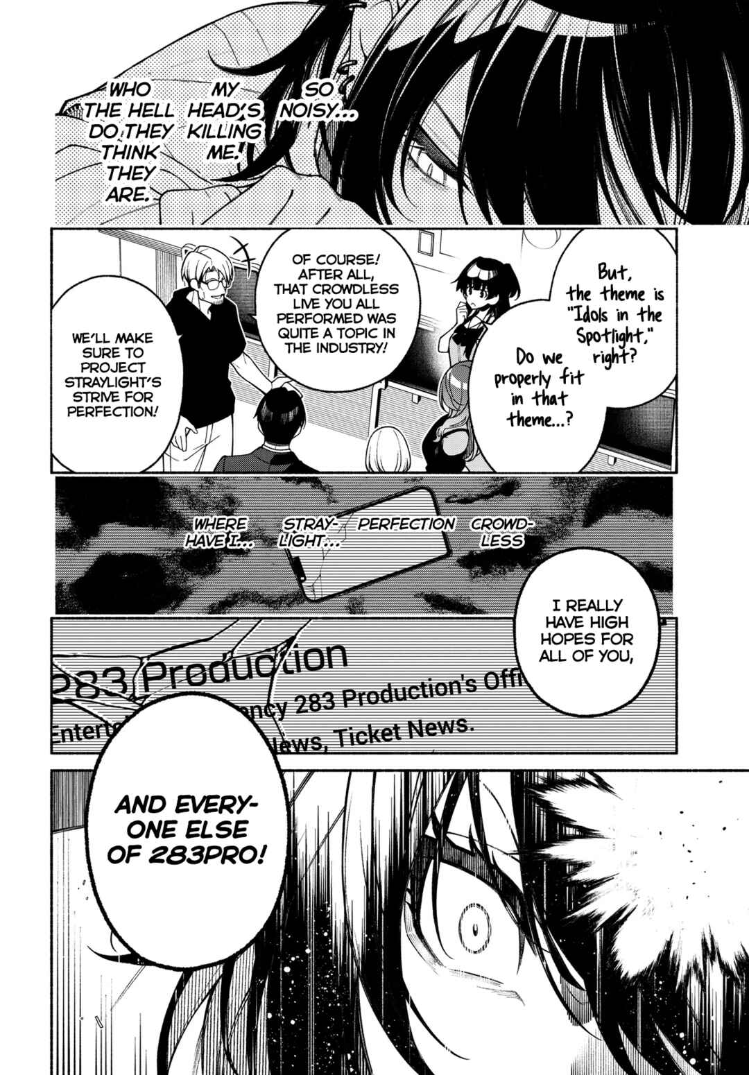 Page 10 Chapter 16.1 THE iDOLM@STER: Shiny Colors - Coherent Light