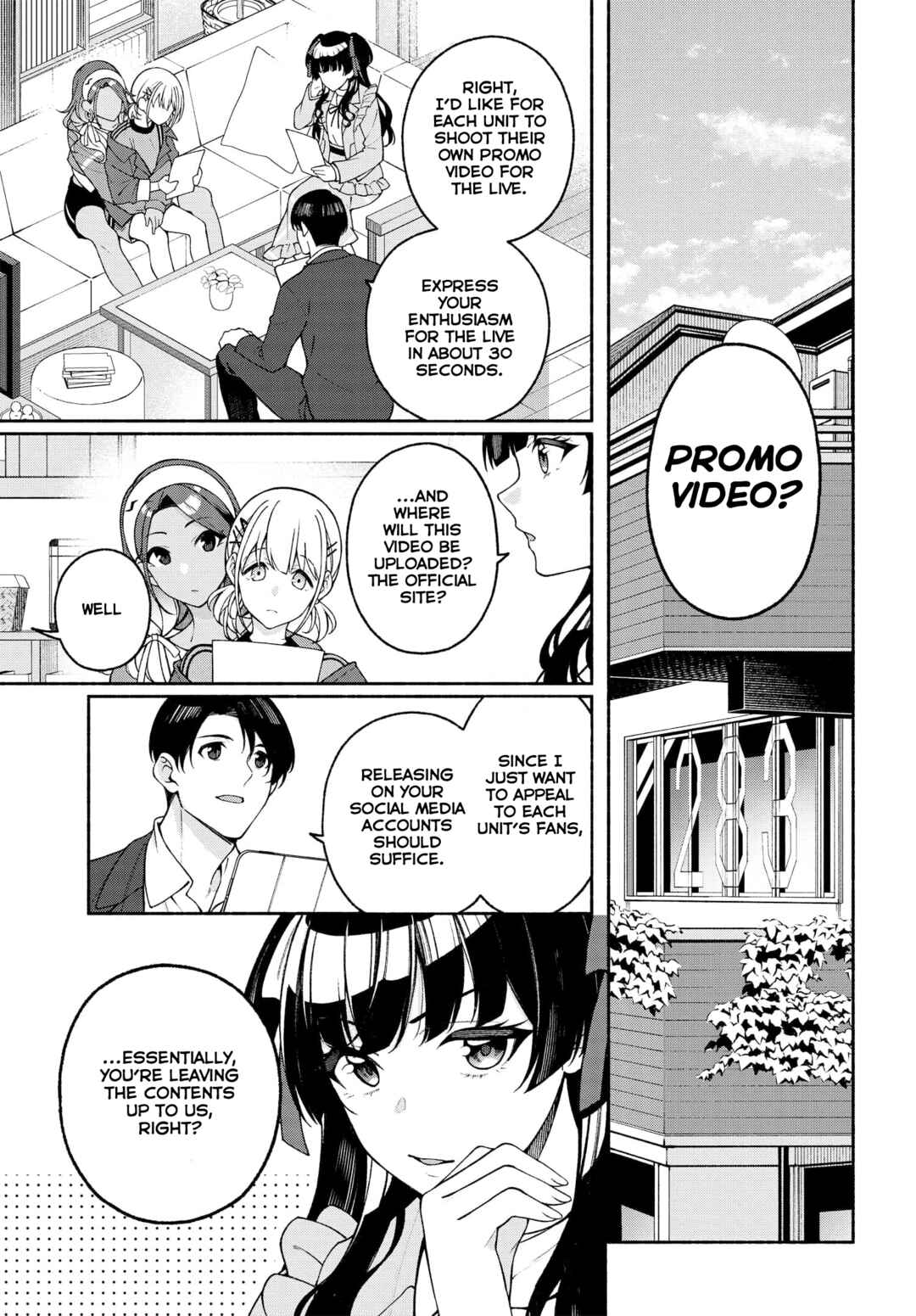 Page 1 Chapter 4 THE iDOLM@STER: Shiny Colors - Coherent Light
