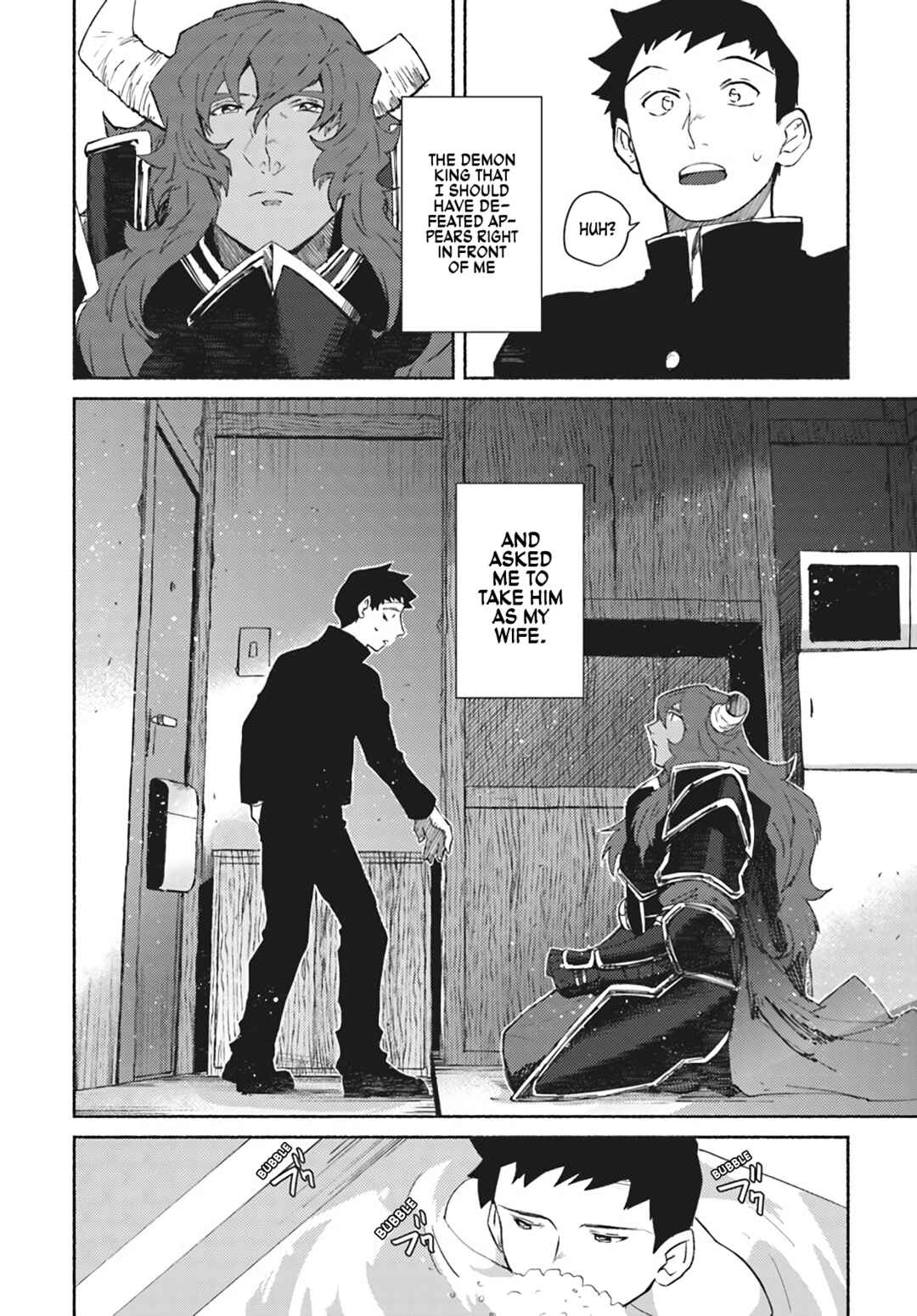 Page 15 Chapter 1 The Ex-Hero High-Schooler and the Ex-Demon King Househusband