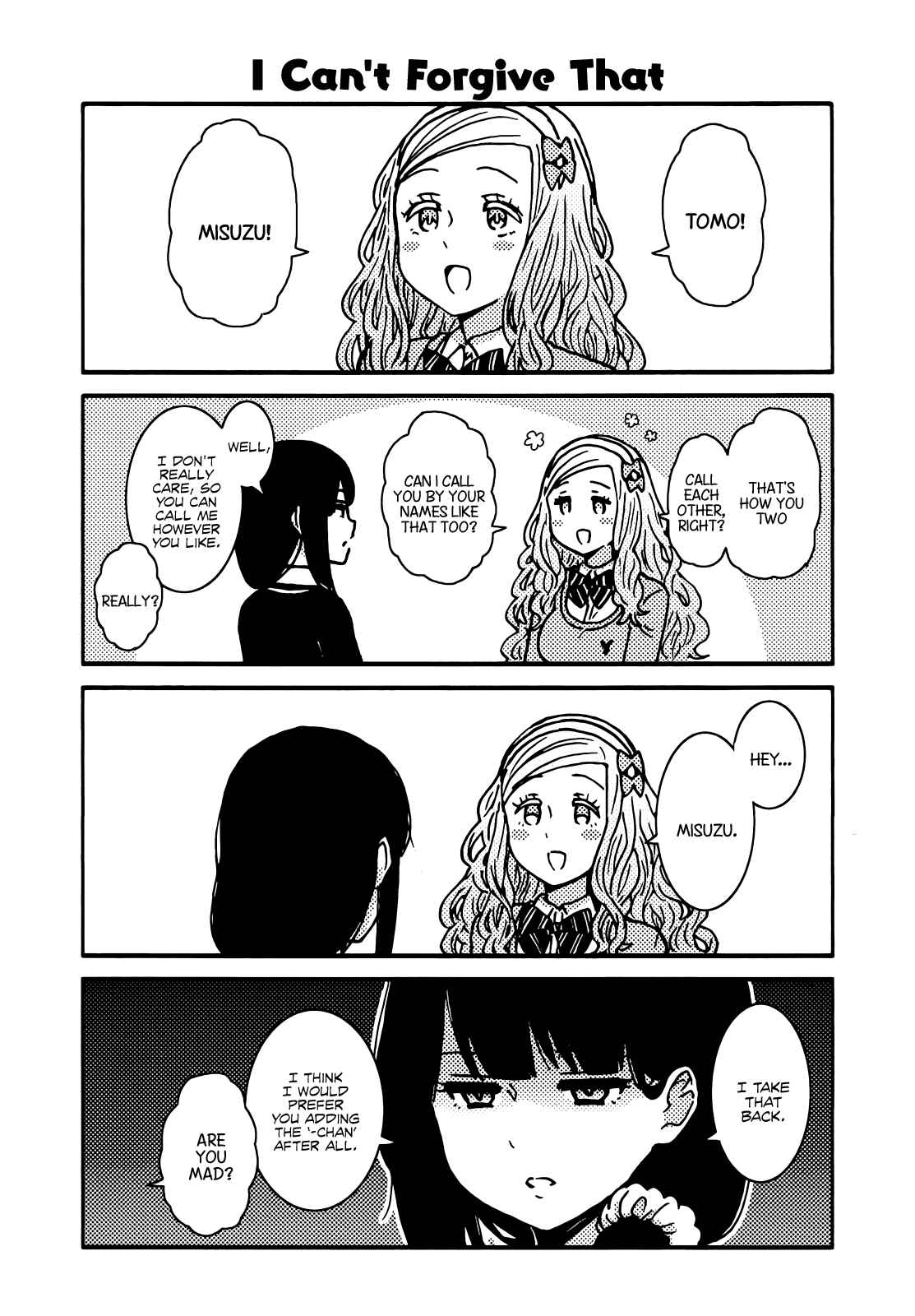 Page 12 Chapter 124.5 Tomo-chan wa Onna no ko!