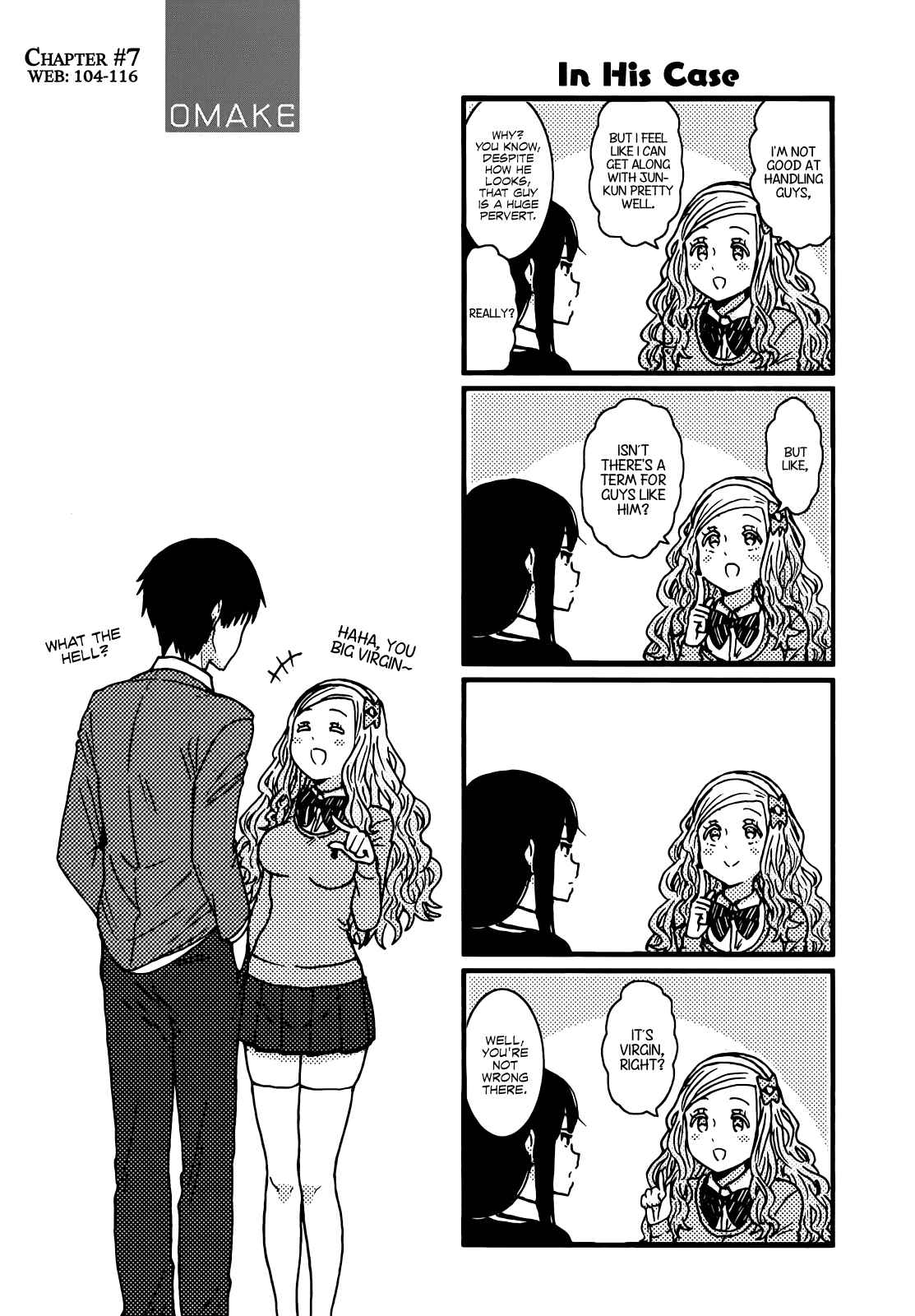 Page 8 Chapter 124.5 Tomo-chan wa Onna no ko!