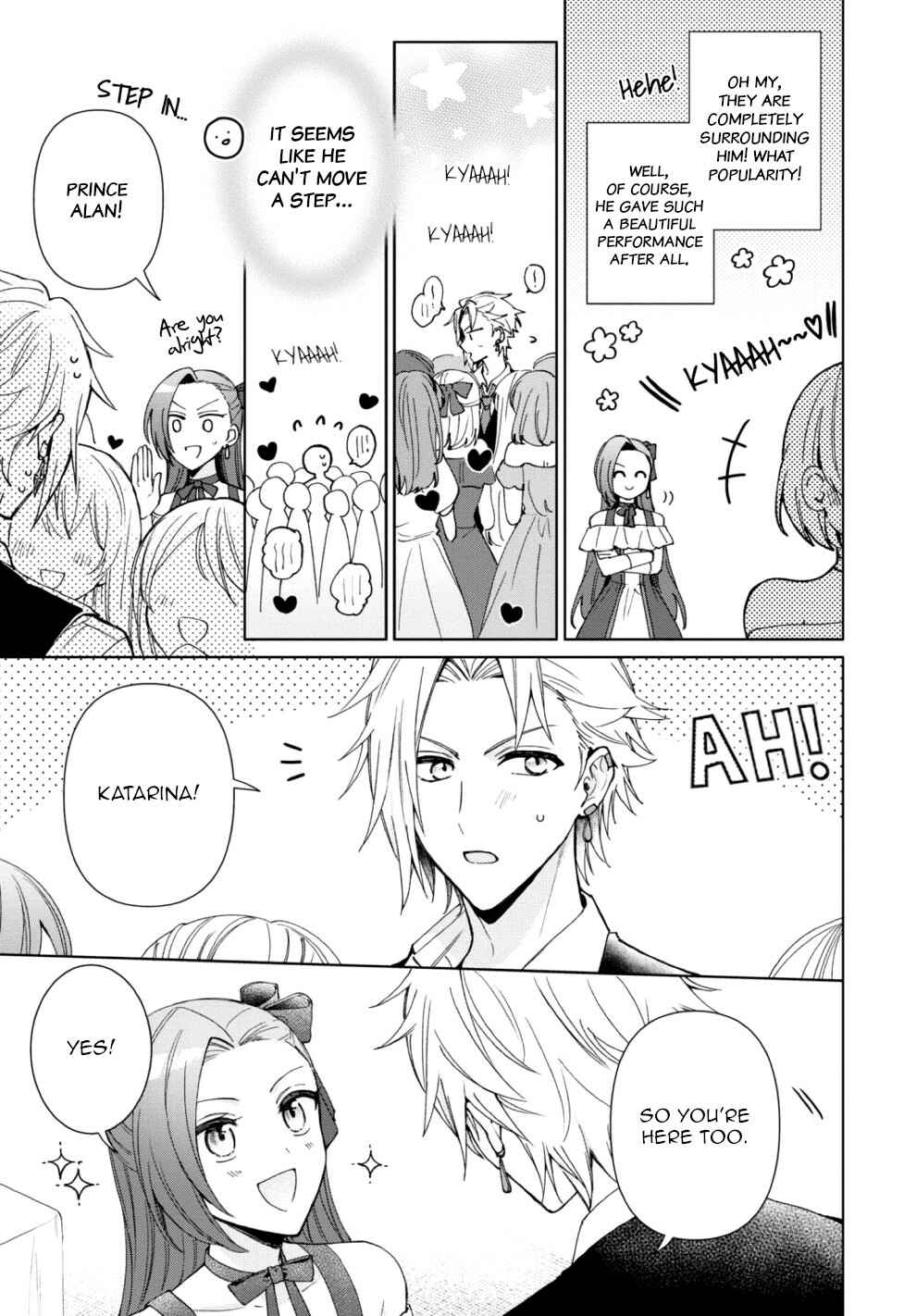 Page 3 Chapter 2 Otome Game no Hametsu Flag Shika Nai Akuyaku Reijou ni Tensei Shiteshimatta... Koushiki Anthology Comic ~Sweet Memories~