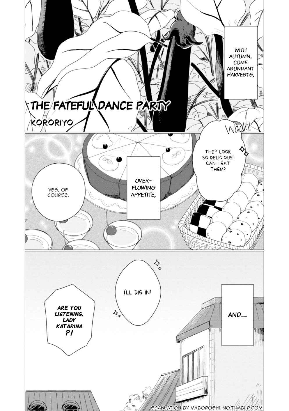 Page 1 Chapter 8 Otome Game no Hametsu Flag Shika Nai Akuyaku Reijou ni Tensei Shiteshimatta... Koushiki Anthology Comic ~Sweet Memories~