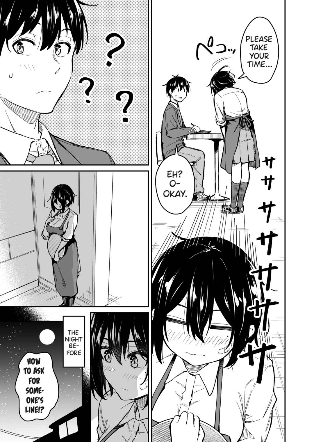 Page 3 Chapter 13 Cutting Her Hair After Finding out That the Person She Likes, Likes Short Cuts