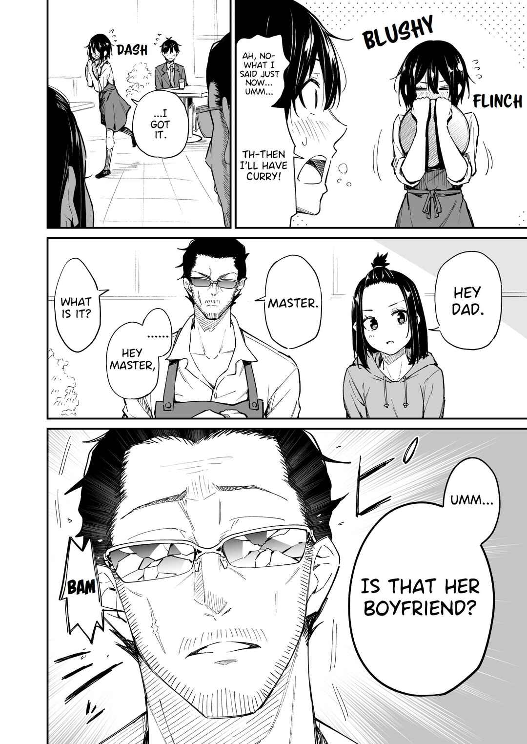 Page 4 Chapter 11 Cutting Her Hair After Finding out That the Person She Likes, Likes Short Cuts