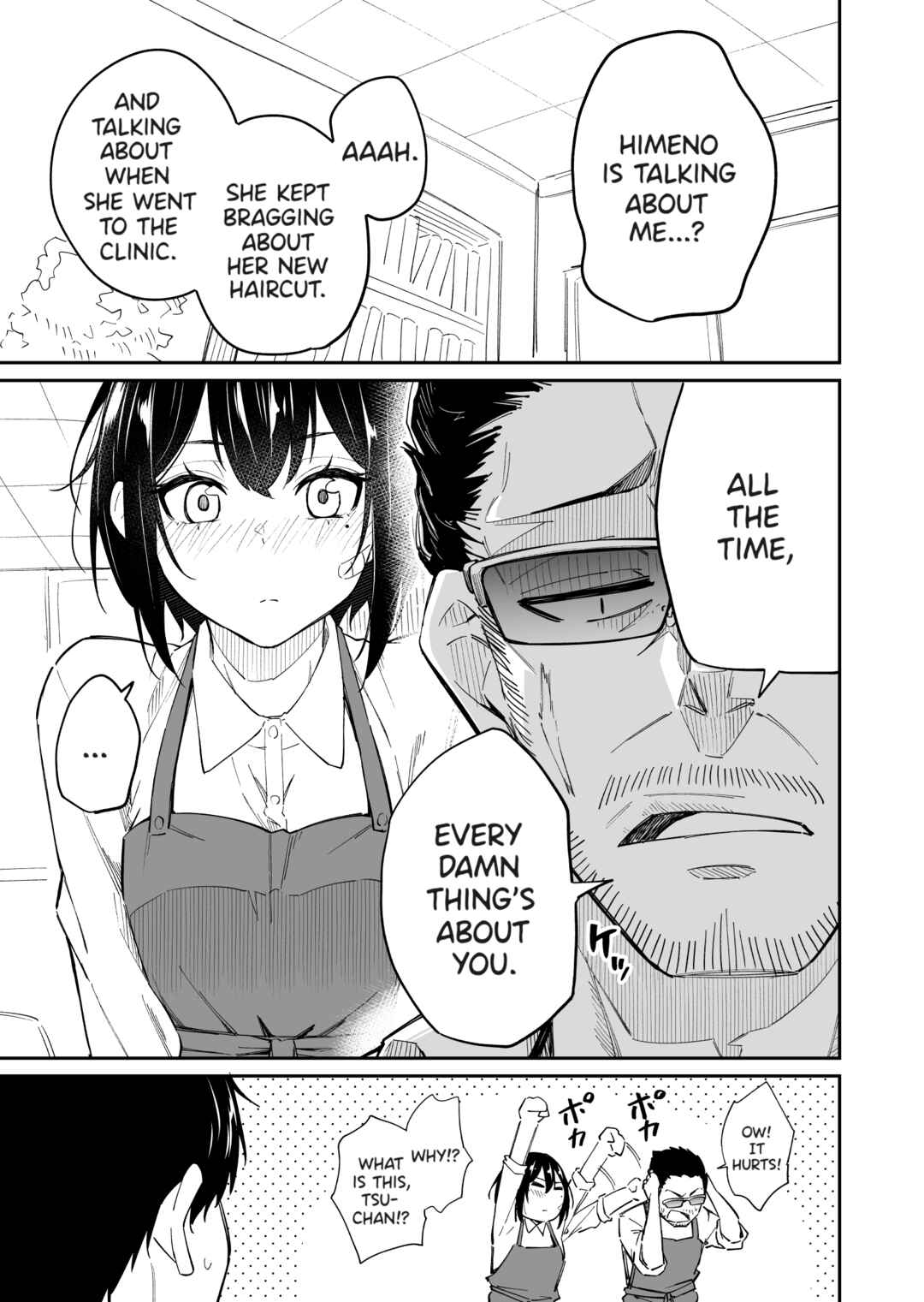 Page 5 Chapter 12 Cutting Her Hair After Finding out That the Person She Likes, Likes Short Cuts