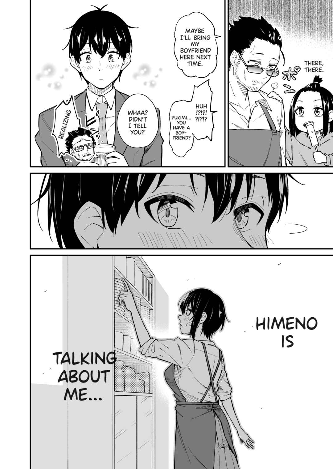 Page 6 Chapter 12 Cutting Her Hair After Finding out That the Person She Likes, Likes Short Cuts