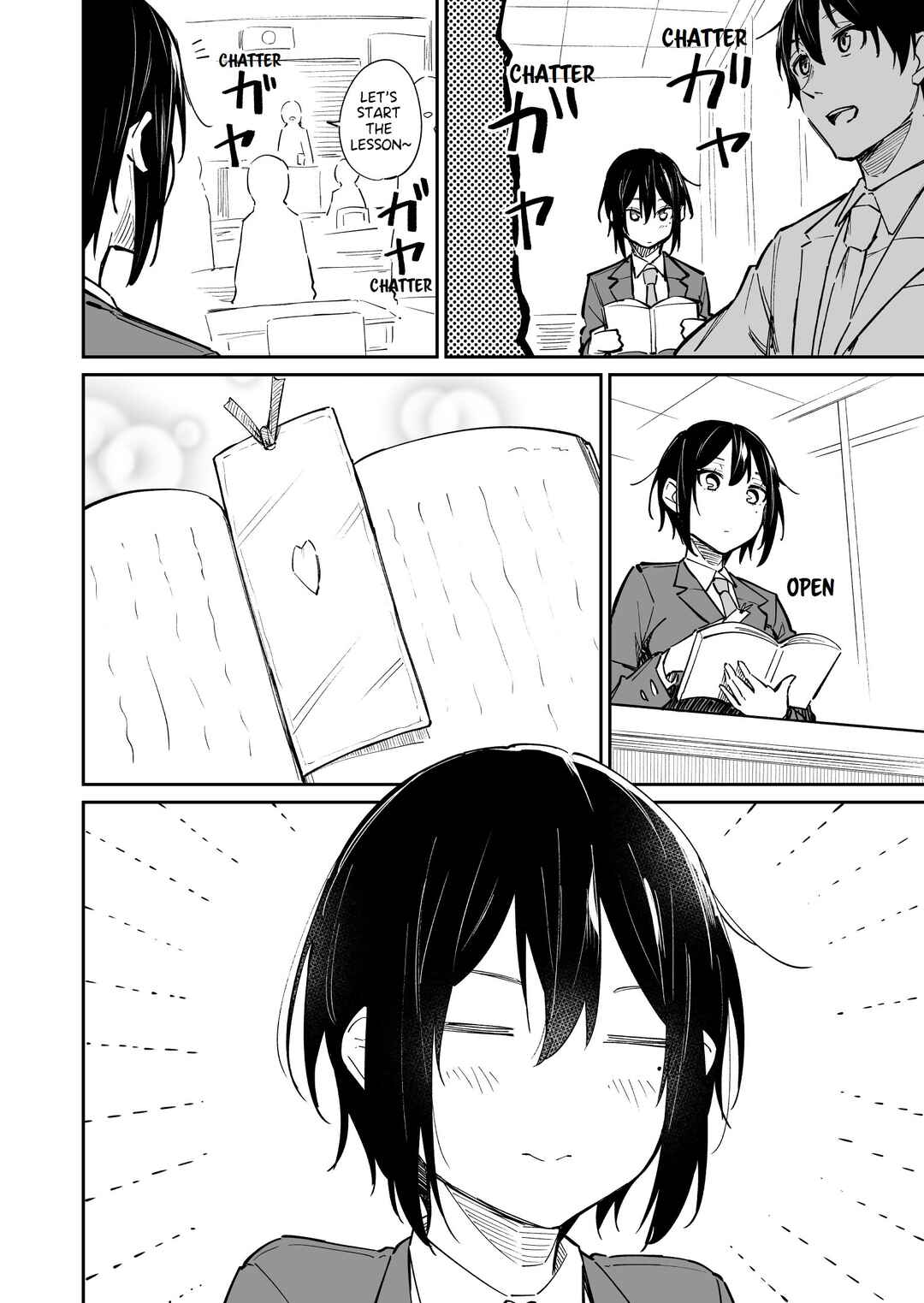 Page 6 Chapter 8 Cutting Her Hair After Finding out That the Person She Likes, Likes Short Cuts