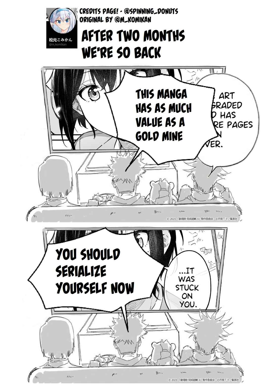 Page 7 Chapter 8 Cutting Her Hair After Finding out That the Person She Likes, Likes Short Cuts