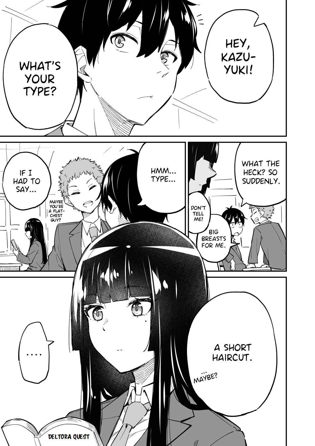 Page 1 Chapter 1 Cutting Her Hair After Finding out That the Person She Likes, Likes Short Cuts