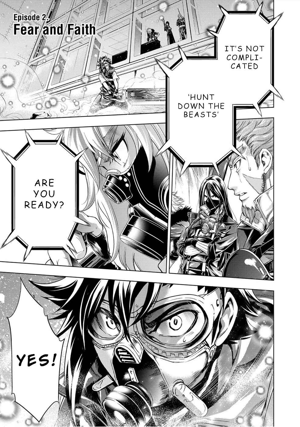 Page 1 Chapter 2 Gas Masquerade of Miasma