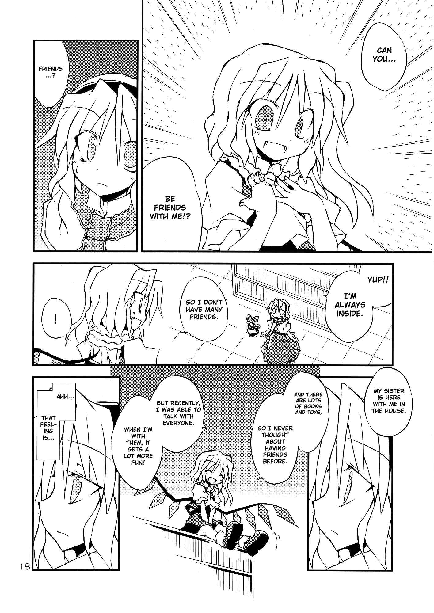 Page 18 Chapter Unknown_435b Touhou - Suteki na Deai o Enshutsu Shimasu!! (Doujinshi)