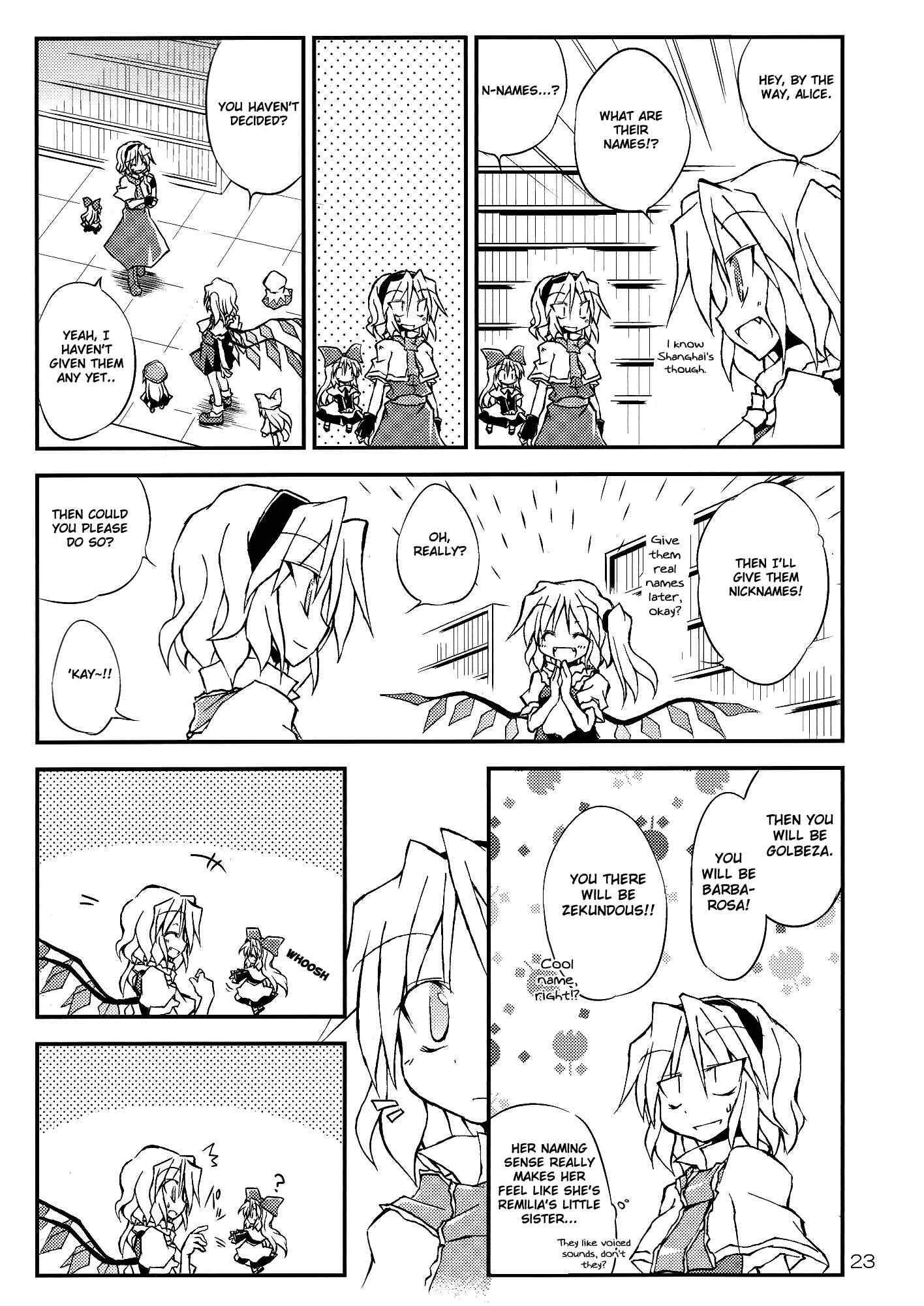 Page 23 Chapter Unknown_435b Touhou - Suteki na Deai o Enshutsu Shimasu!! (Doujinshi)