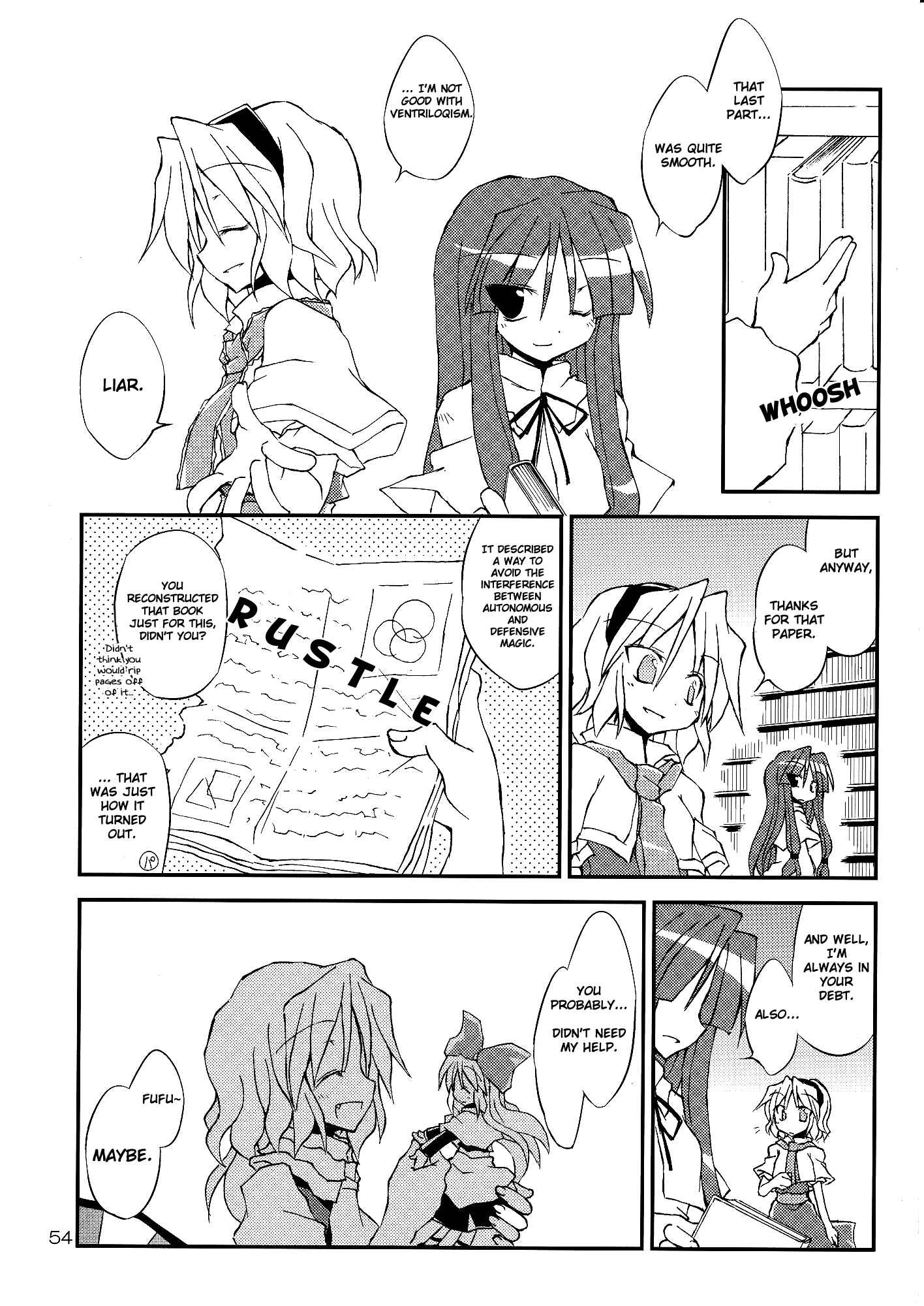 Page 54 Chapter Unknown_435b Touhou - Suteki na Deai o Enshutsu Shimasu!! (Doujinshi)