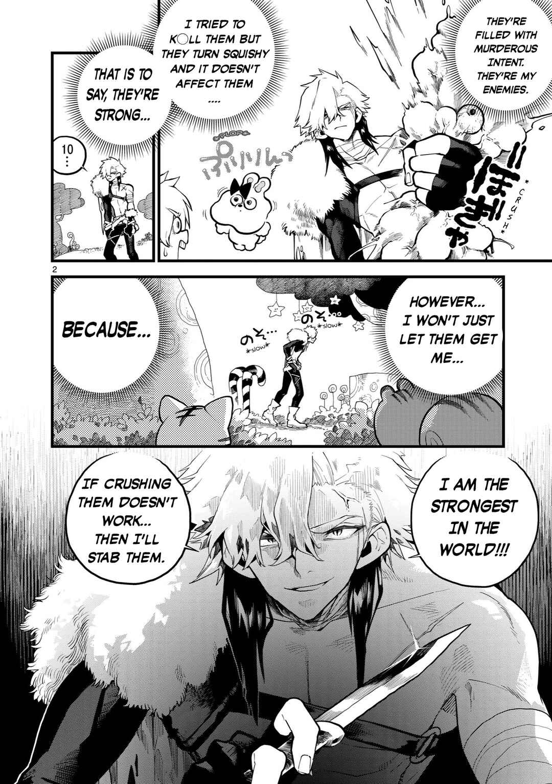 Page 2 Chapter 2 A Story About a Murderous Human Entering the World of Cute Animals