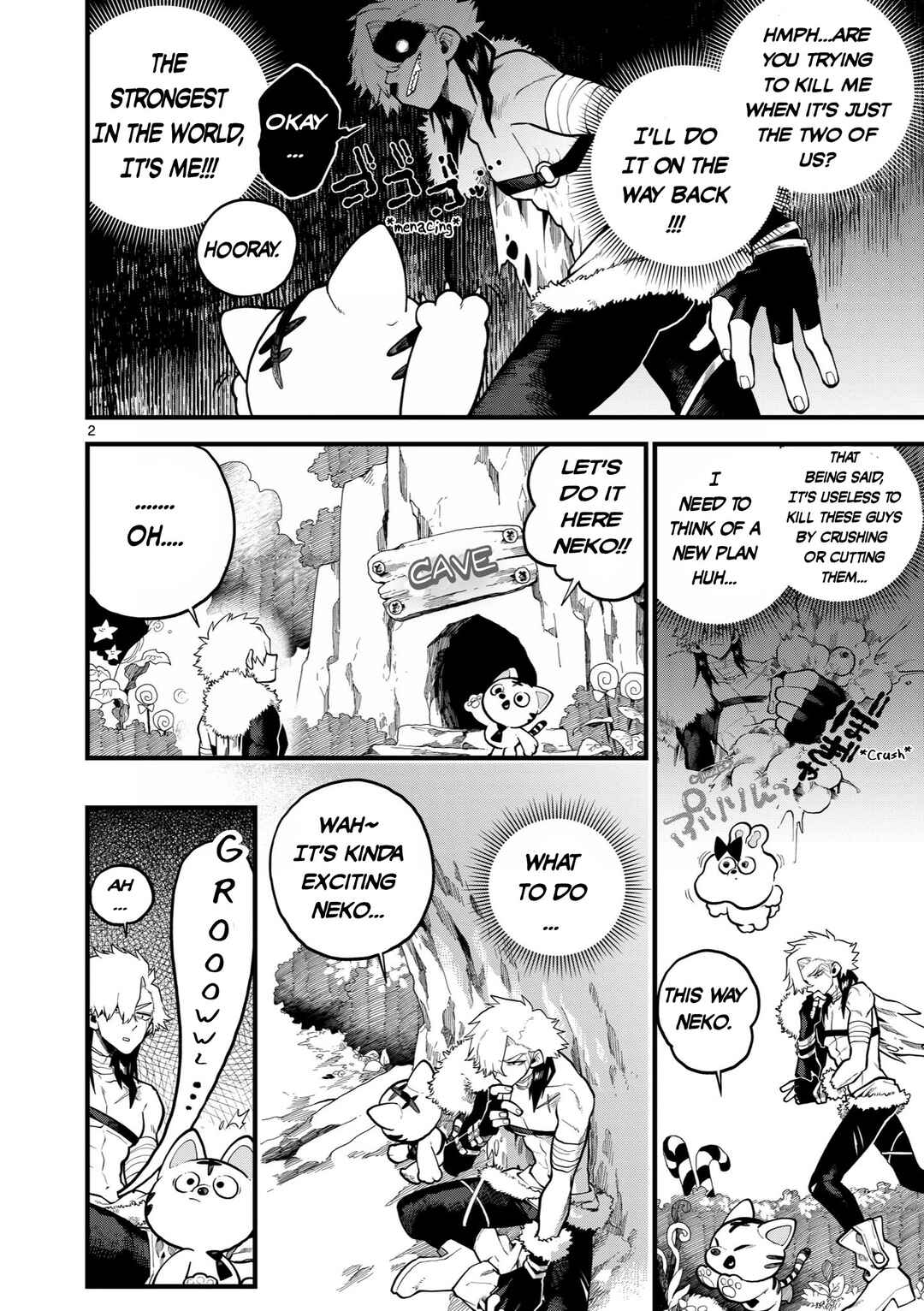 Page 2 Chapter 3 A Story About a Murderous Human Entering the World of Cute Animals