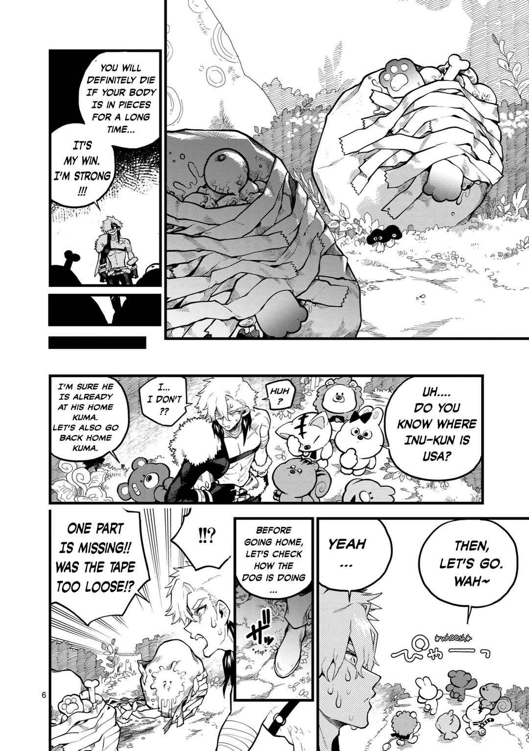 Page 5 Chapter 4 A Story About a Murderous Human Entering the World of Cute Animals
