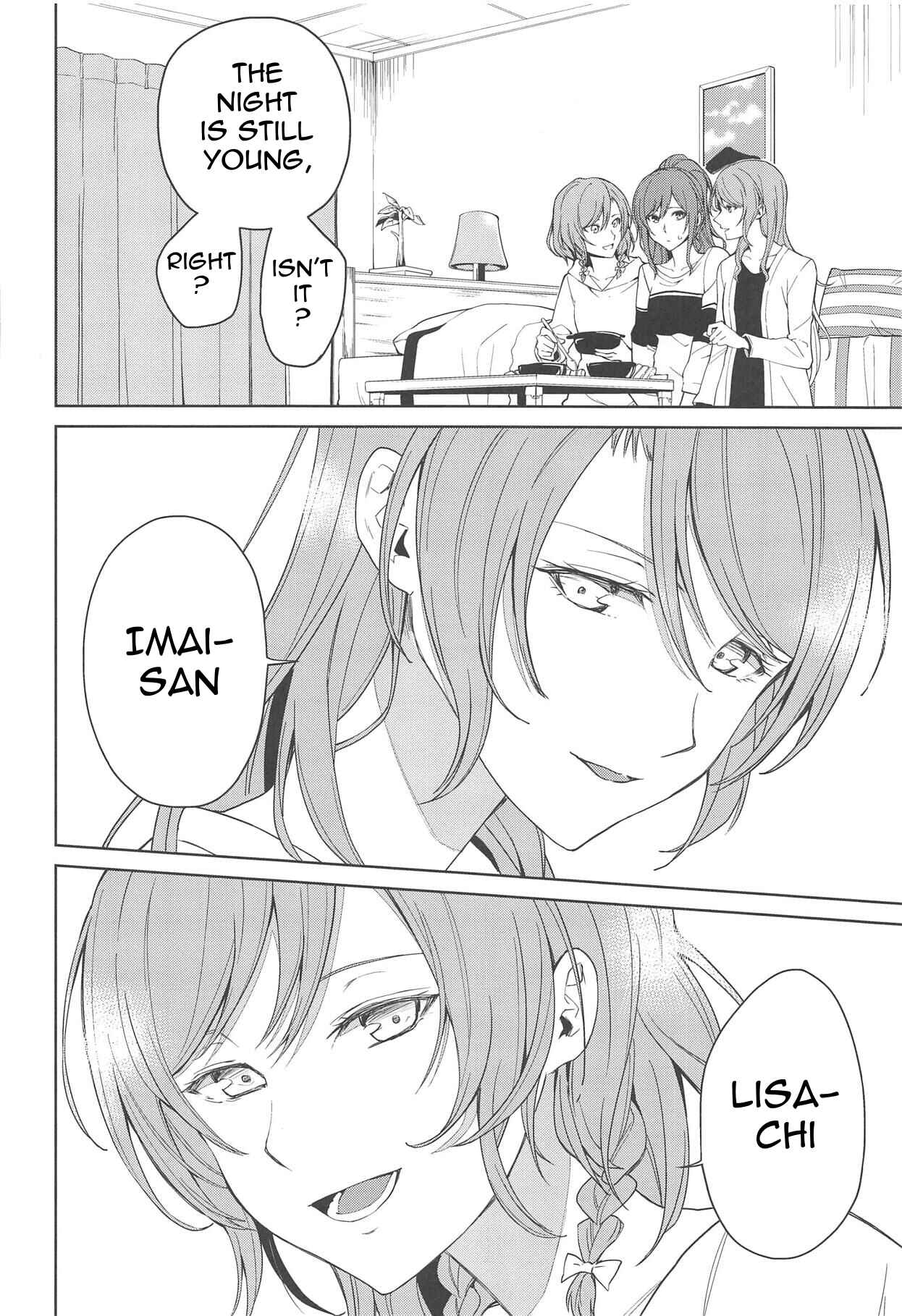 Page 15 Chapter Unknown_2aeb BanG Dream! - Sayo Lisa Hina Ecchi Book (Doujinshi)