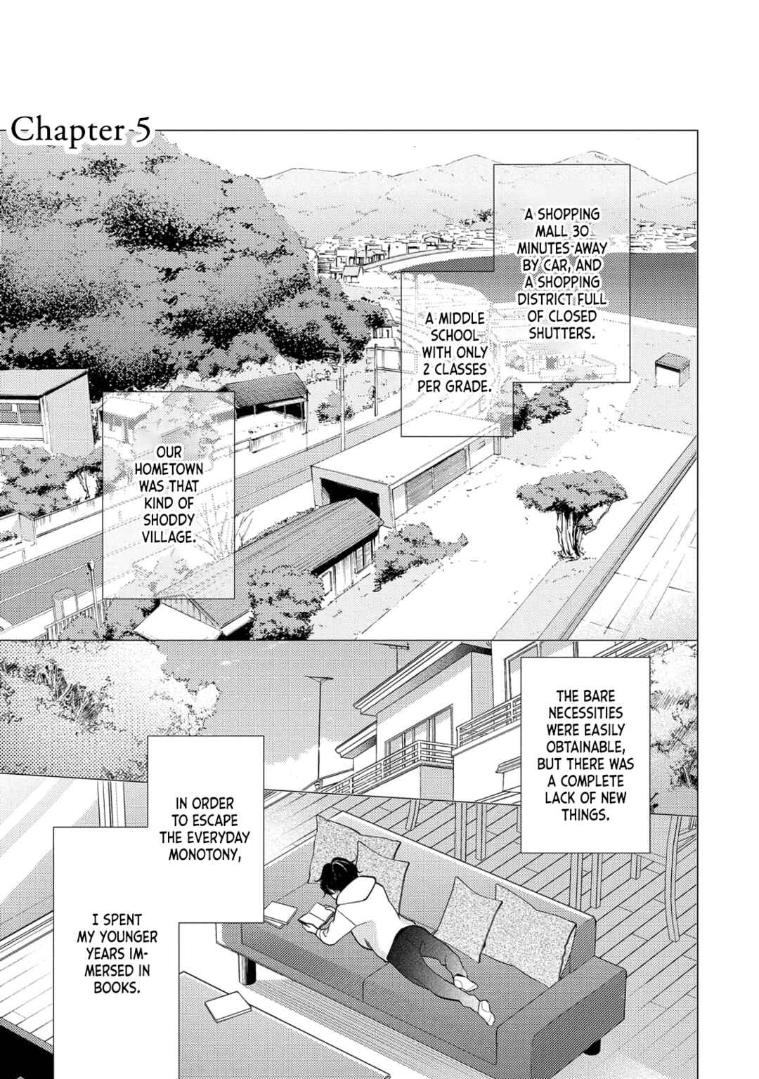Page 1 Chapter 5 Kusuburu Kemuri no Nare no Hate