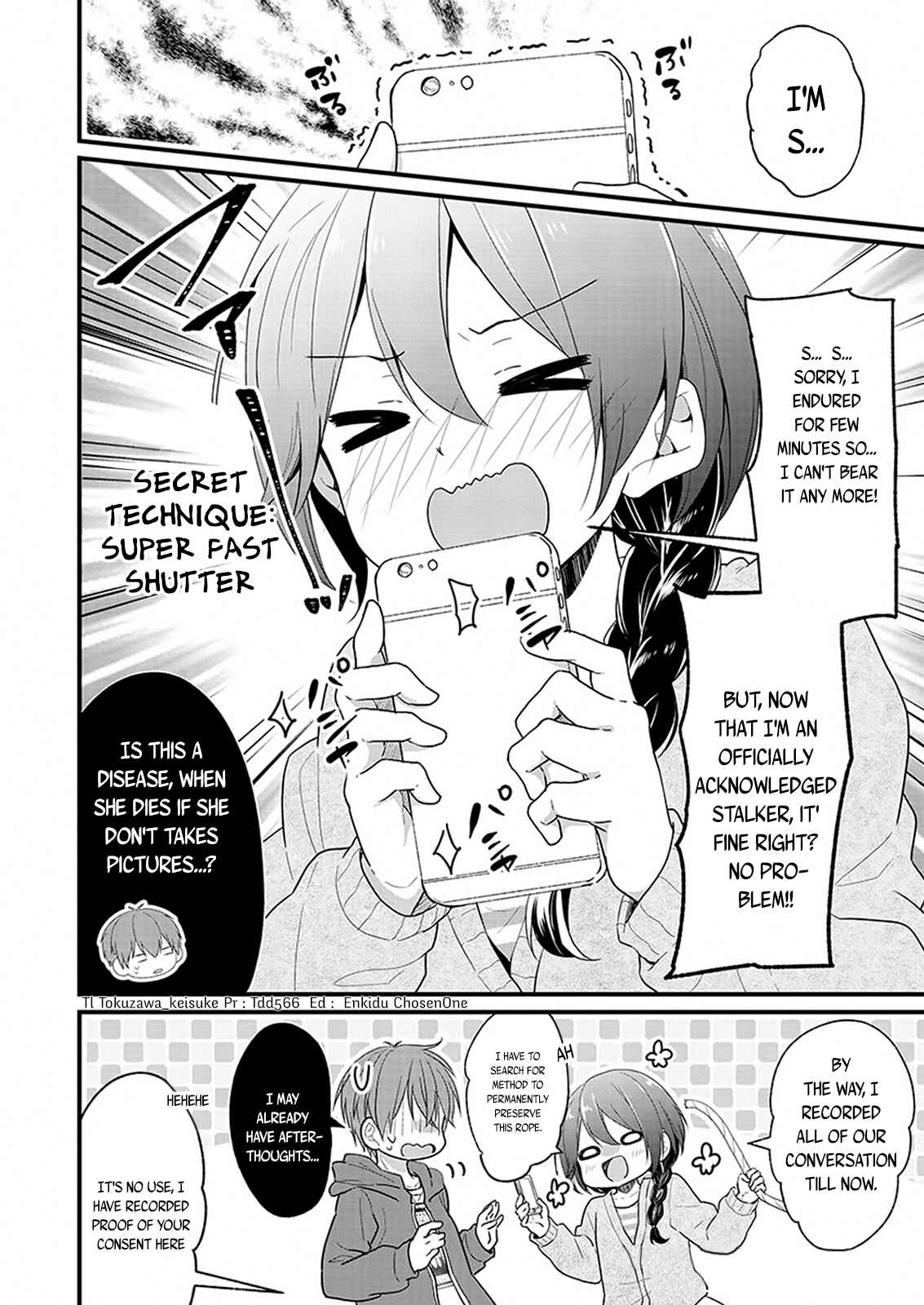 Page 19 Chapter 1.2 Oshi ga Kounin Stalker ni Narimashita