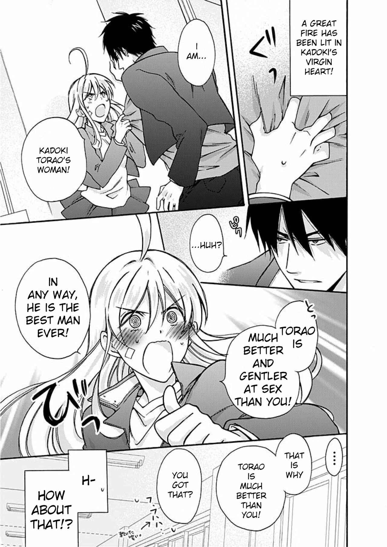 Page 14 Chapter 2 Nyotaika Yankee Gakuen ☆ Ore no Hajimete, Nerawaretemasu.