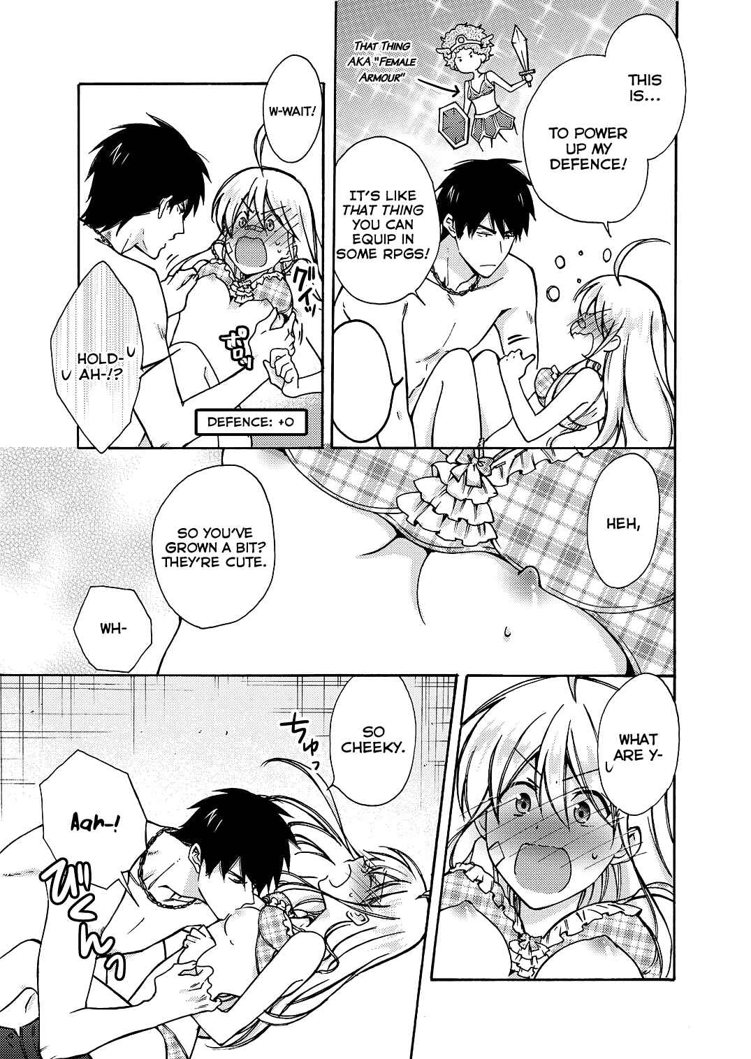 Page 26 Chapter 8 Nyotaika Yankee Gakuen ☆ Ore no Hajimete, Nerawaretemasu.