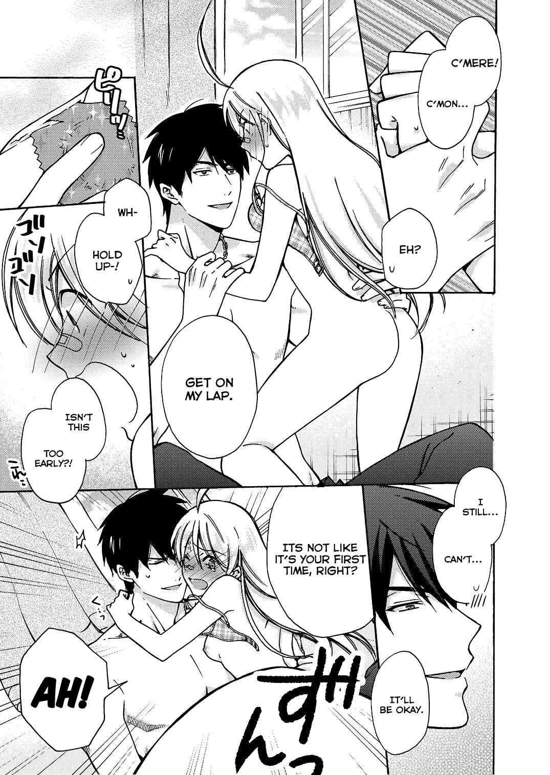 Page 32 Chapter 8 Nyotaika Yankee Gakuen ☆ Ore no Hajimete, Nerawaretemasu.