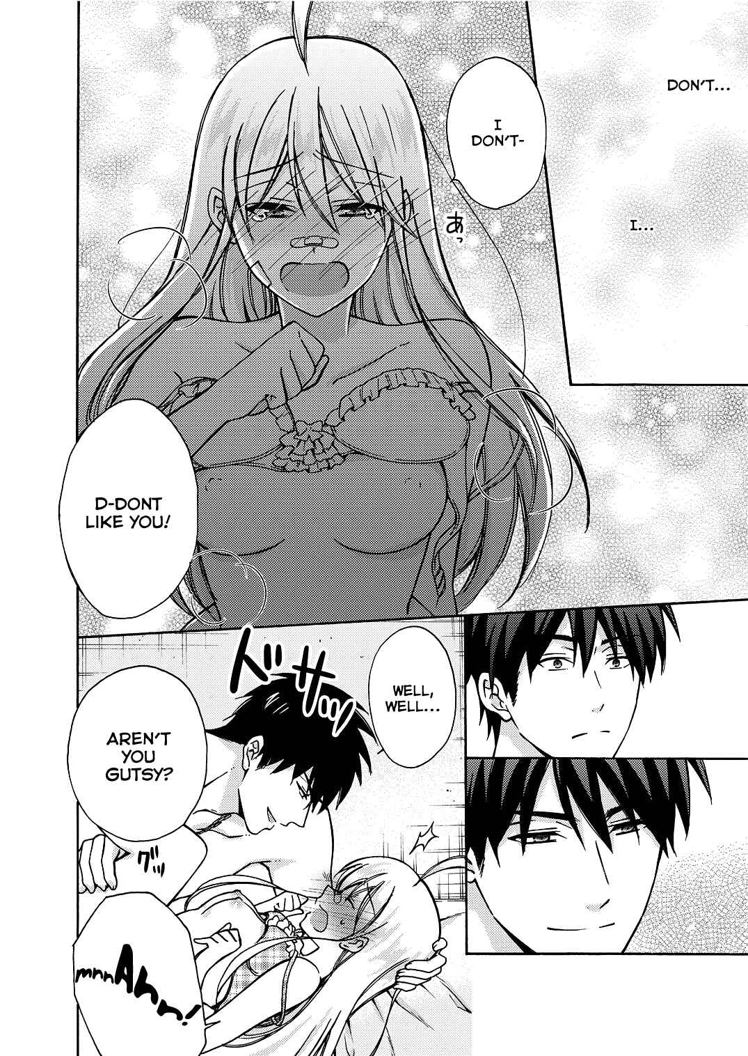 Page 35 Chapter 8 Nyotaika Yankee Gakuen ☆ Ore no Hajimete, Nerawaretemasu.