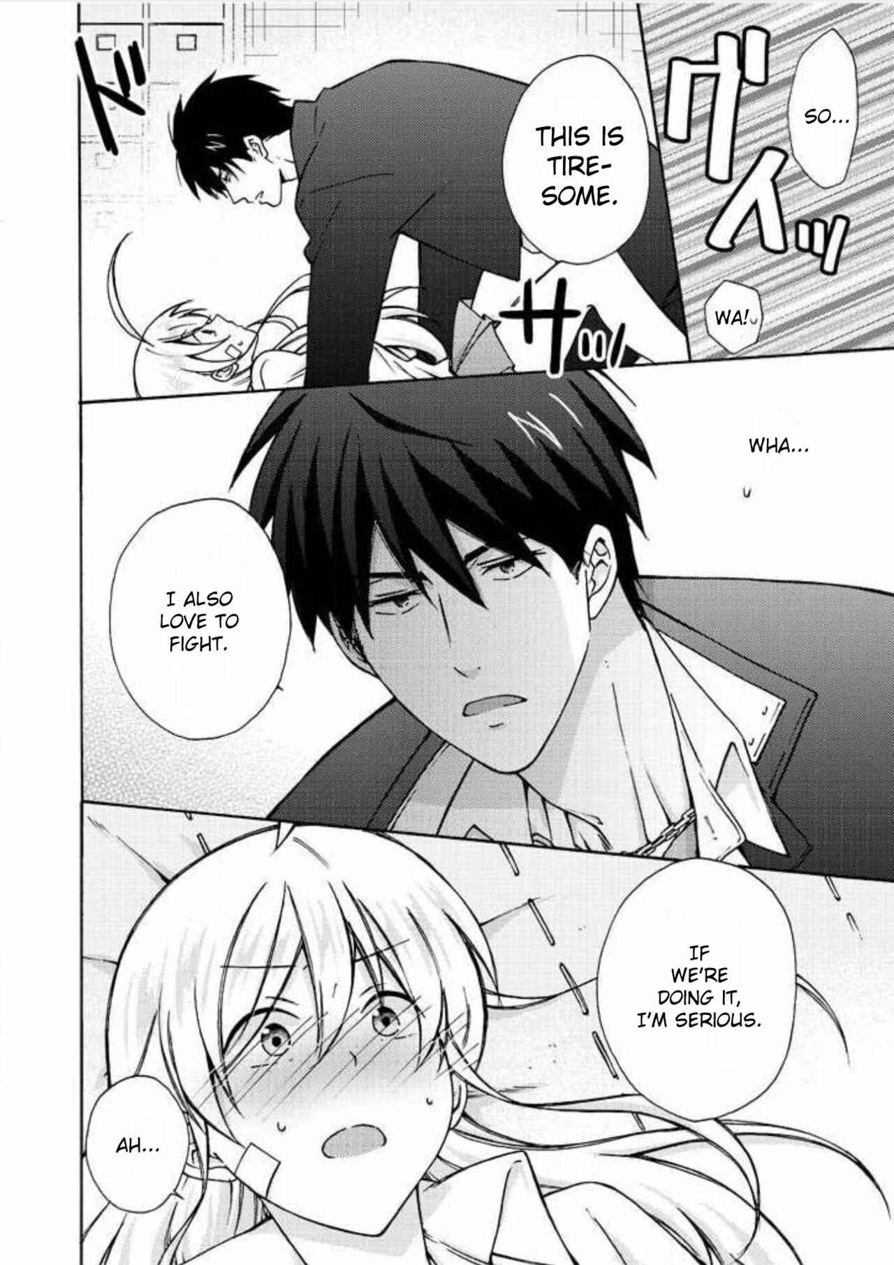 Page 13 Chapter 7 Nyotaika Yankee Gakuen ☆ Ore no Hajimete, Nerawaretemasu.