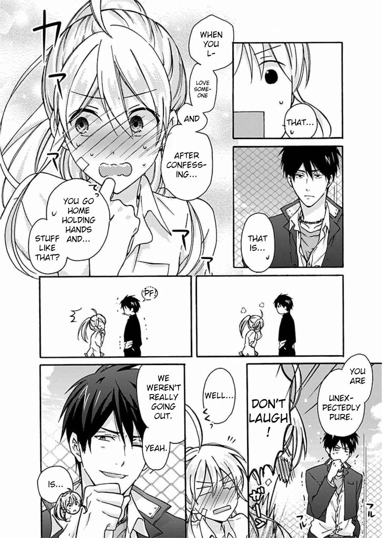 Page 9 Chapter 3 Nyotaika Yankee Gakuen ☆ Ore no Hajimete, Nerawaretemasu.