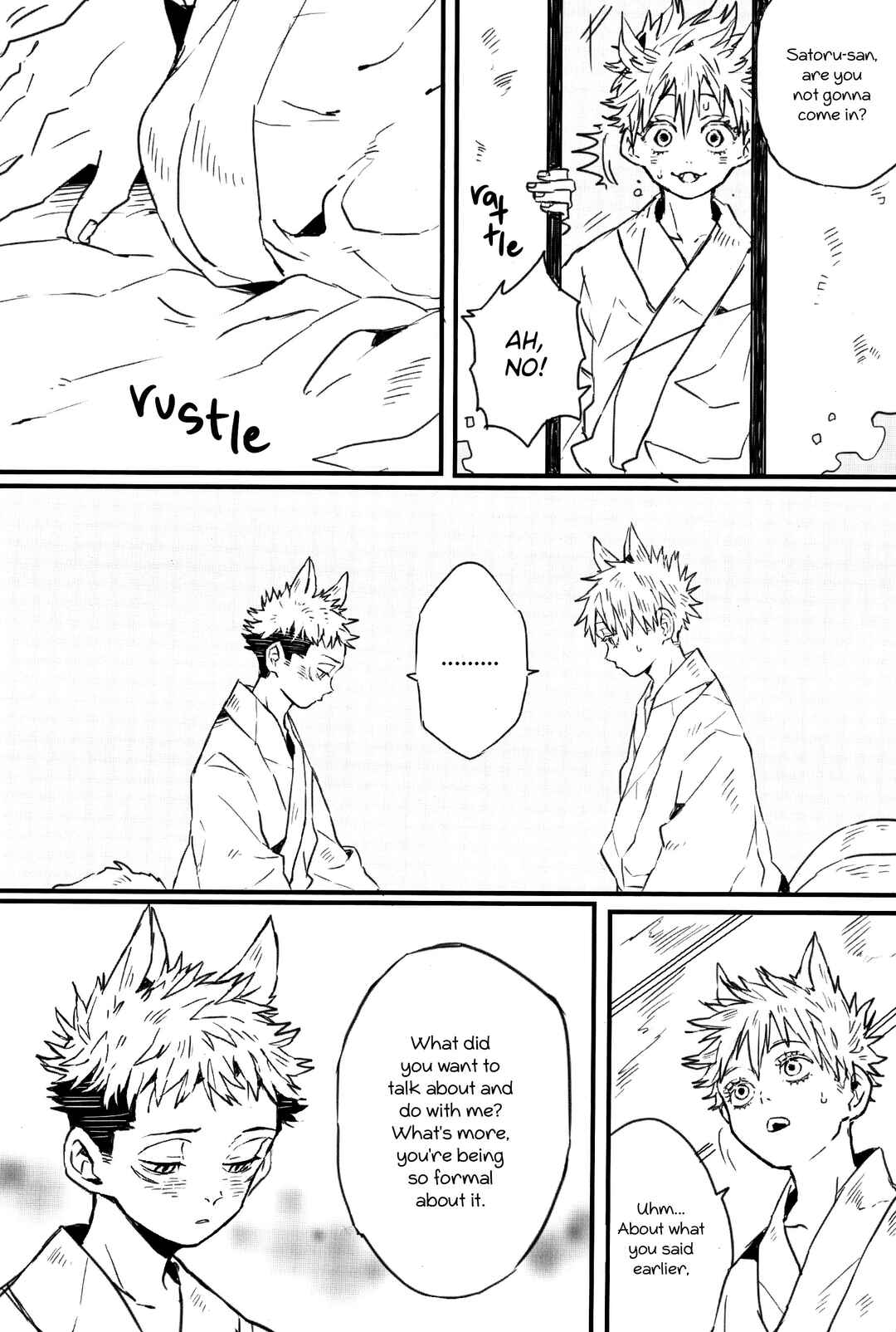 Page 13 Chapter 2 Jujutsu Kaisen - Kitsune ni Yomeiri (Doujinshi)