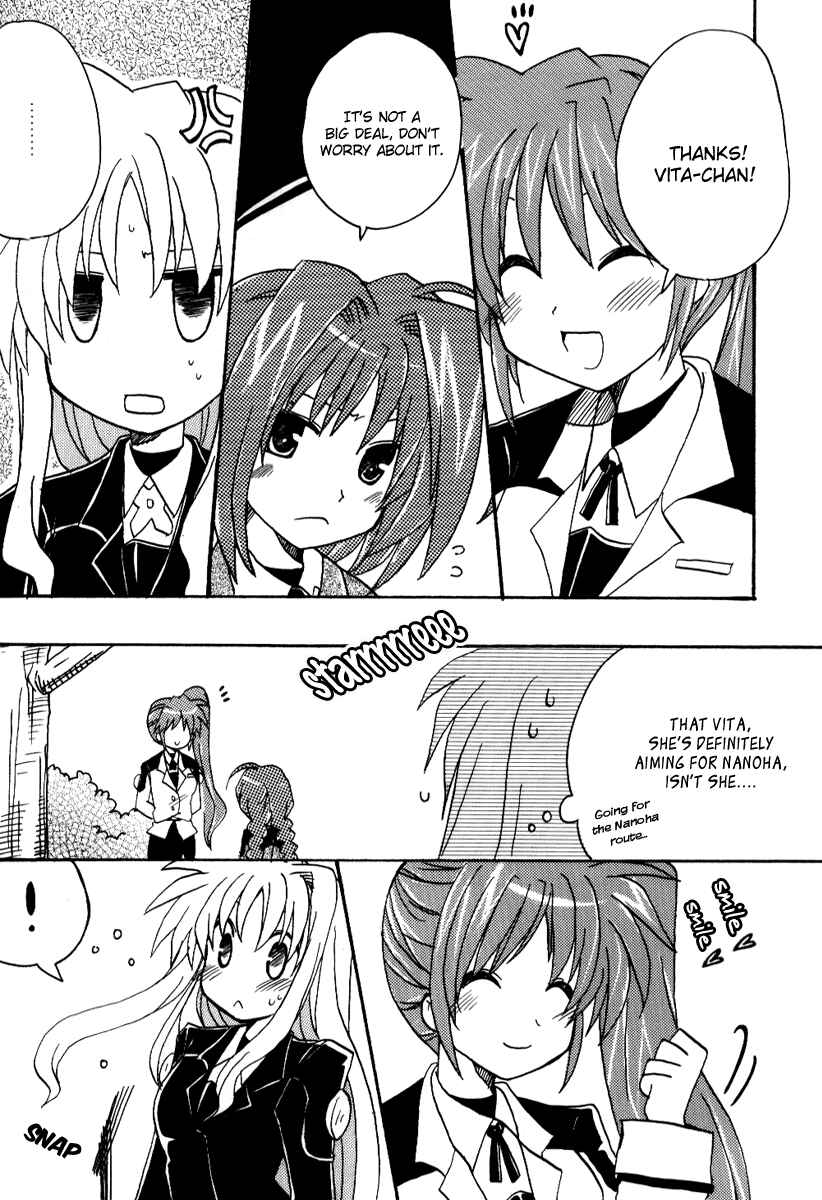 Page 12 Chapter Unknown_3d0d Mahou Shoujo Lyrical Nanoha - Yappari Kimi ga Suki! (Doujinshi)