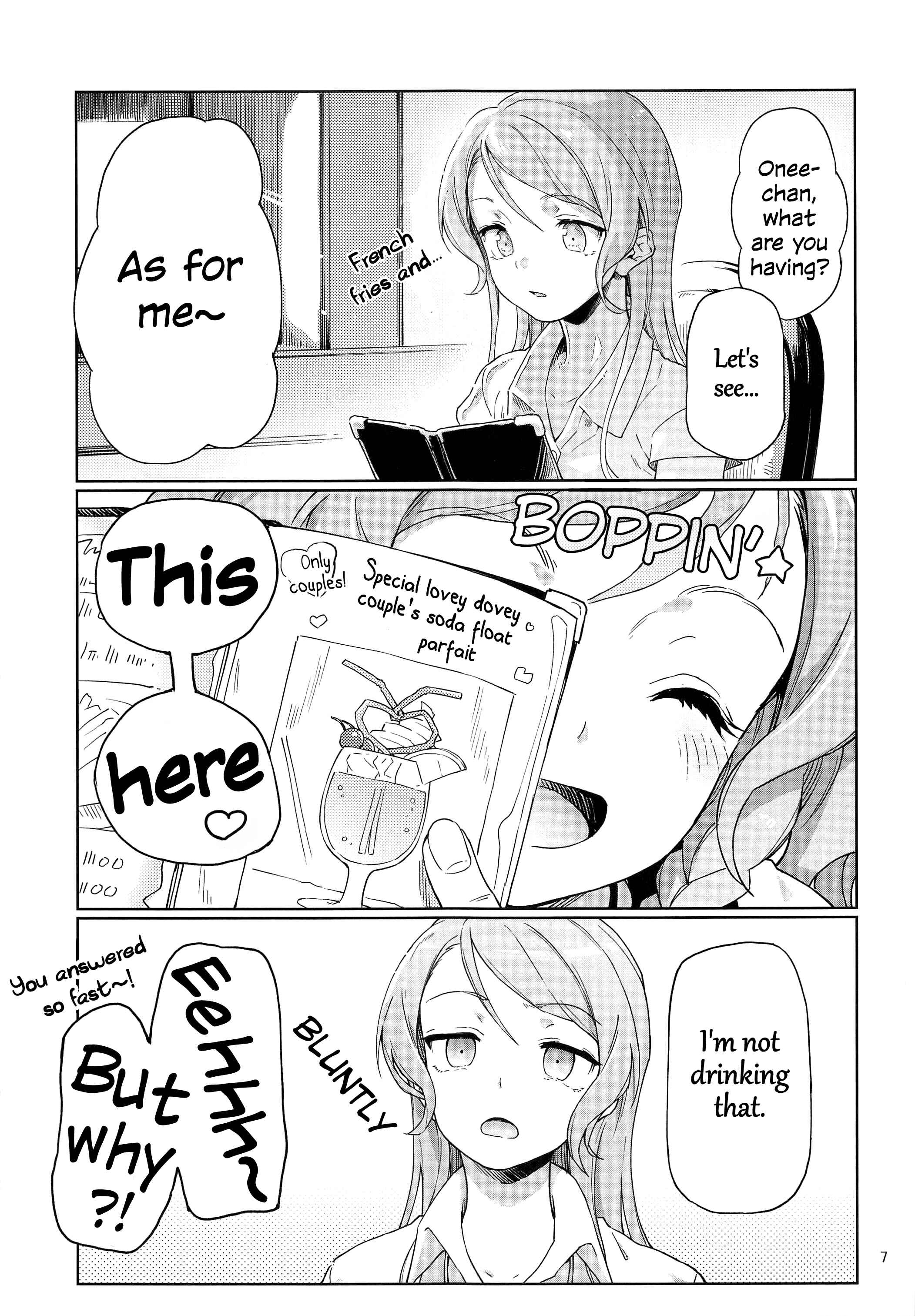 Page 8 Chapter Unknown_7de3 Bang Dream! - I tried seriously thinking about my little sister. (Doujinshi)