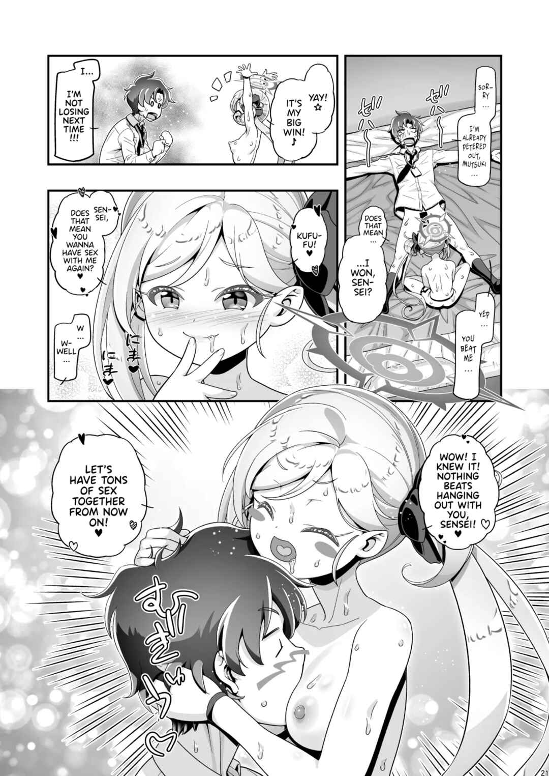 Page 20 Chapter Unknown_2719 Blue Archive - Mutsuki-chan Daikatsuyaku!! (Doujinshi)
