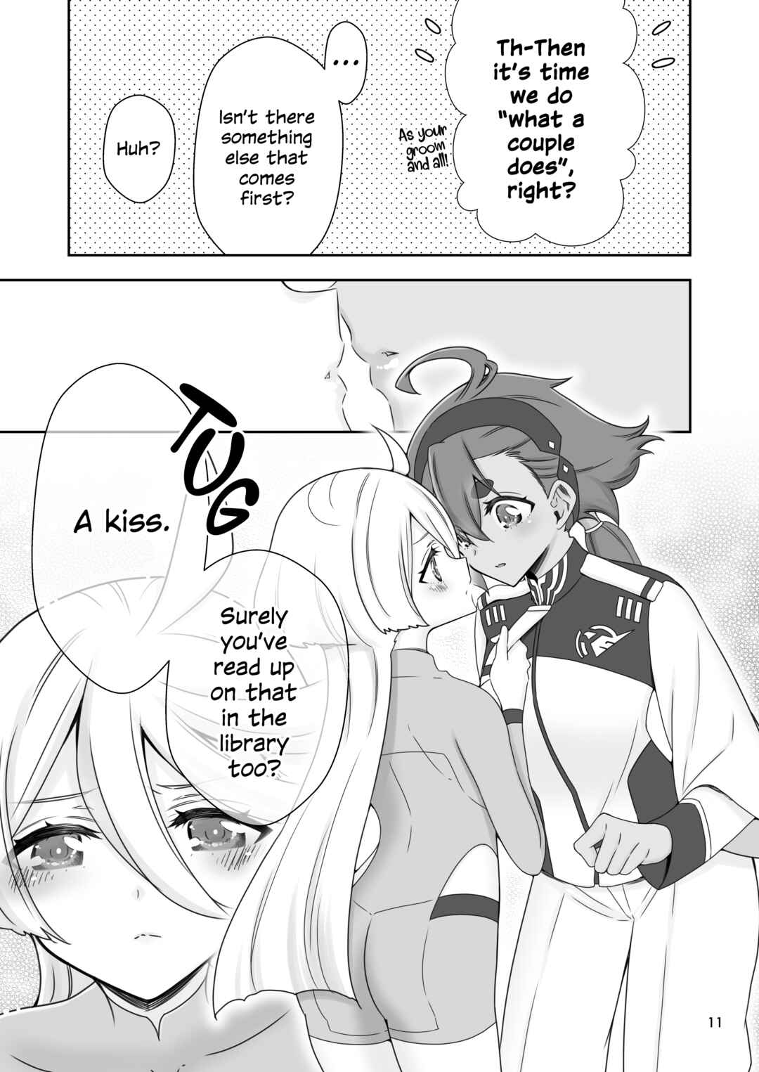 Page 10 Chapter Unknown_dc85 Mobile Suit Gundam: The Witch from Mercury - Mayonaka no Majo (Doujinshi)