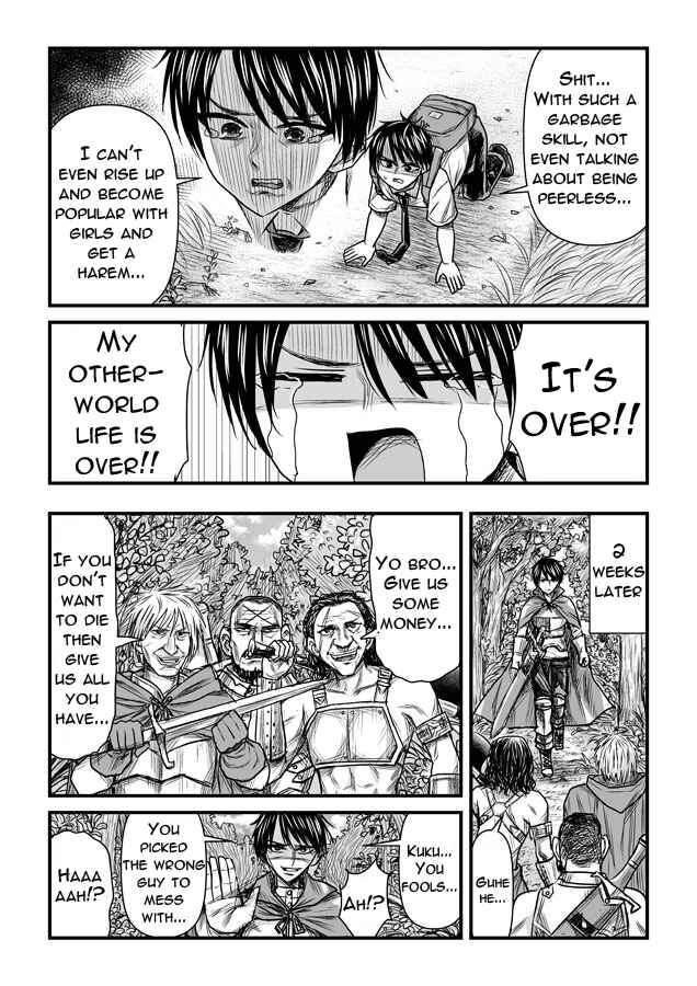 Page 2 Chapter Unknown_52b2 A Man Who Goes to Another World Only Receiving the Skill to Open a Status Screen