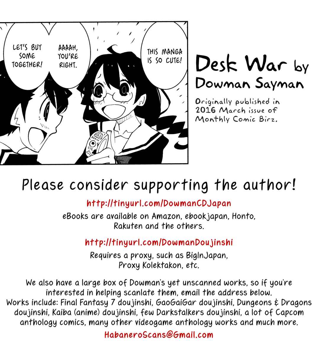 Page 13 Chapter 0 Desk War
