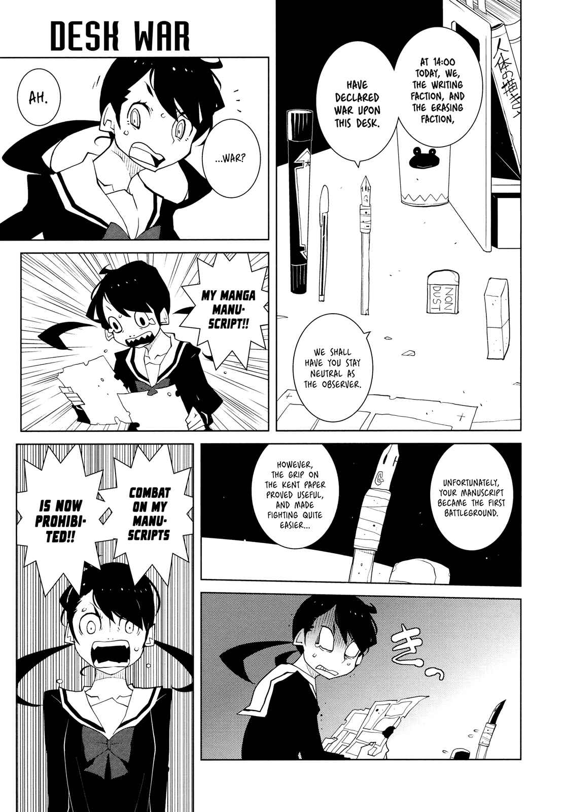 Page 3 Chapter 0 Desk War