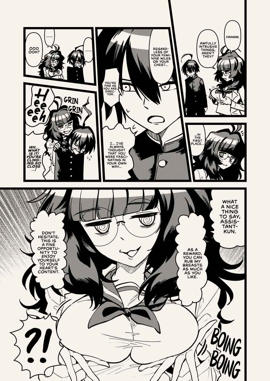 Page 3 Chapter 2 Director Yaegashi Has No Shame