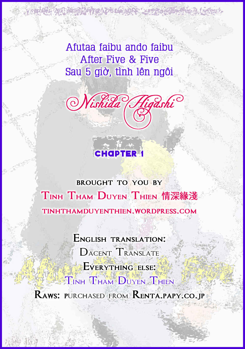 Page 2 Chapter 1 After Five & Five