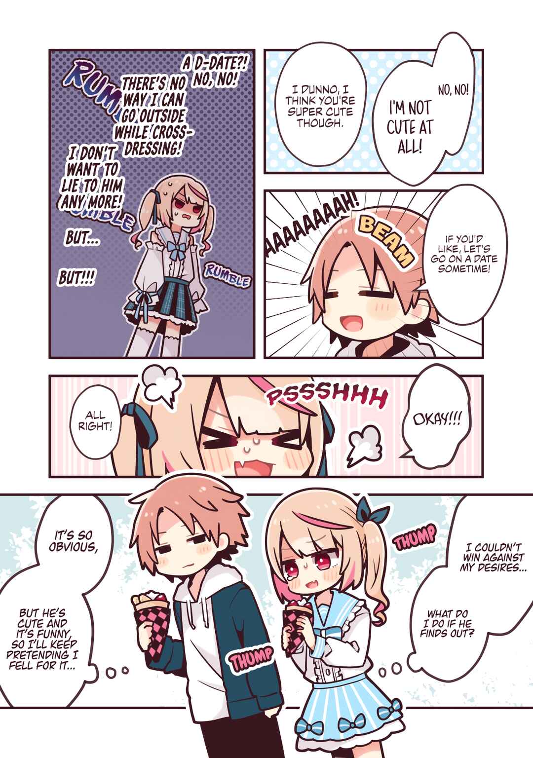 Page 3 Chapter Unknown_aded A Story About How I Pretended to Be My Non-Existent Sister After I Got Caught Crossdressing