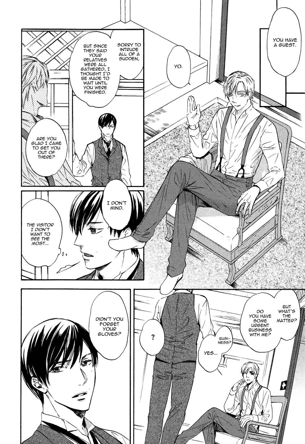 Page 10 Chapter 2 Kageri ni Komorebi, Sore Kara Midori